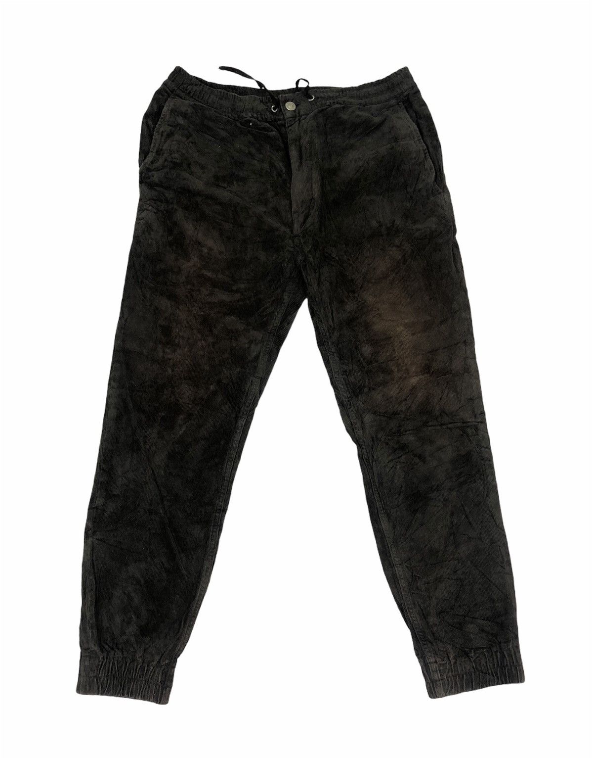 image of Bulls Of Summer x Corduroi Club Freak's Store Sport Corduroi Club Acid Wash Jogger Pants in Dark Br