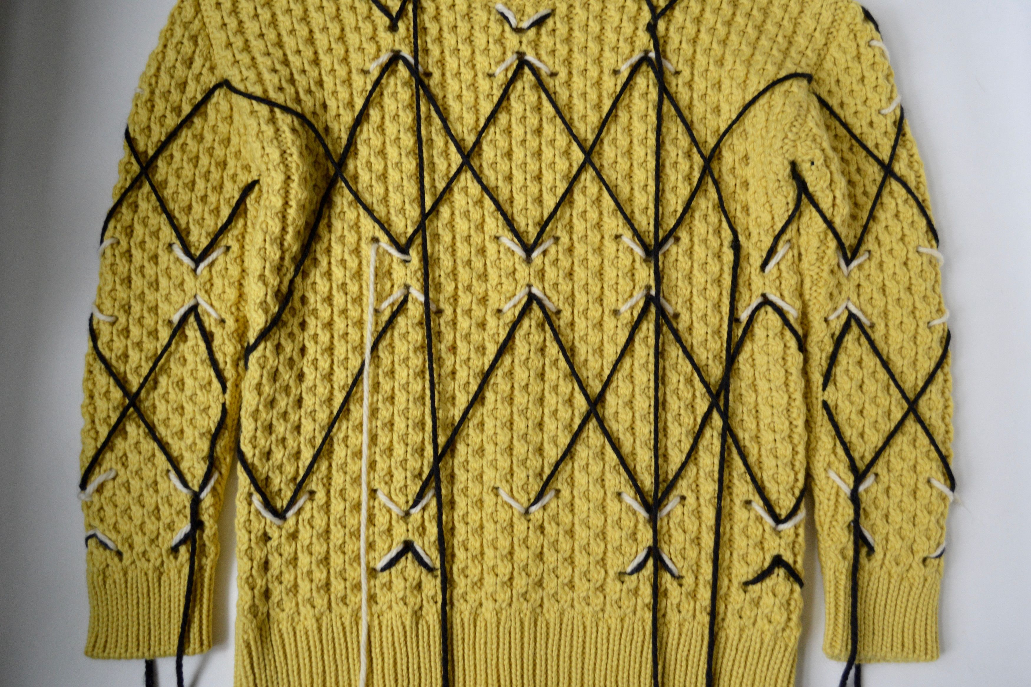 Calvin Klein 205W39NYC A/W 18 Spiderweb Tasselled Sweater Size US L / EU 52-54 / 3 - 5 Thumbnail