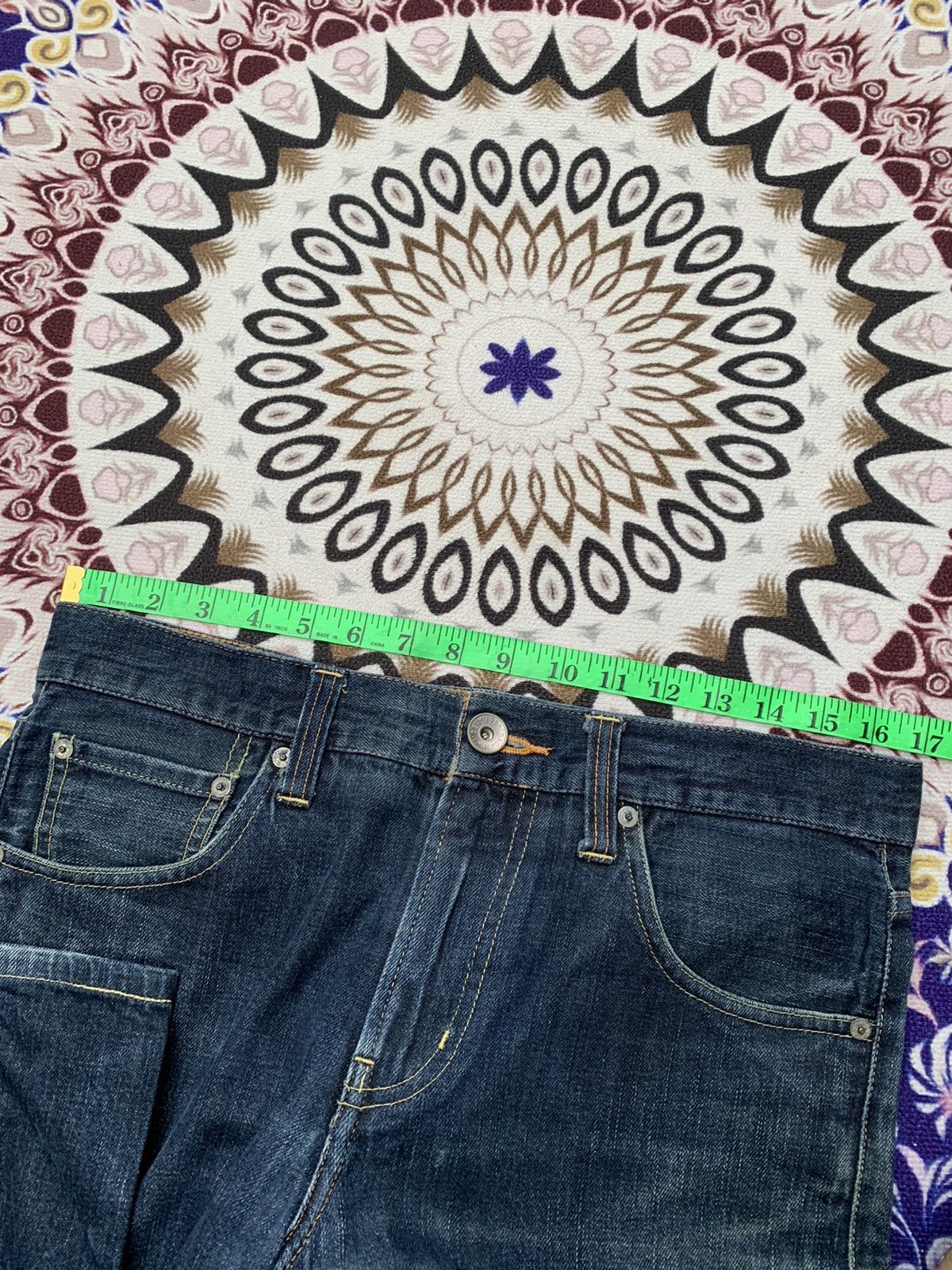 Japanese Brand Japanesse Back Number Faded Denim Size US 34 / EU 50 - 9 Thumbnail