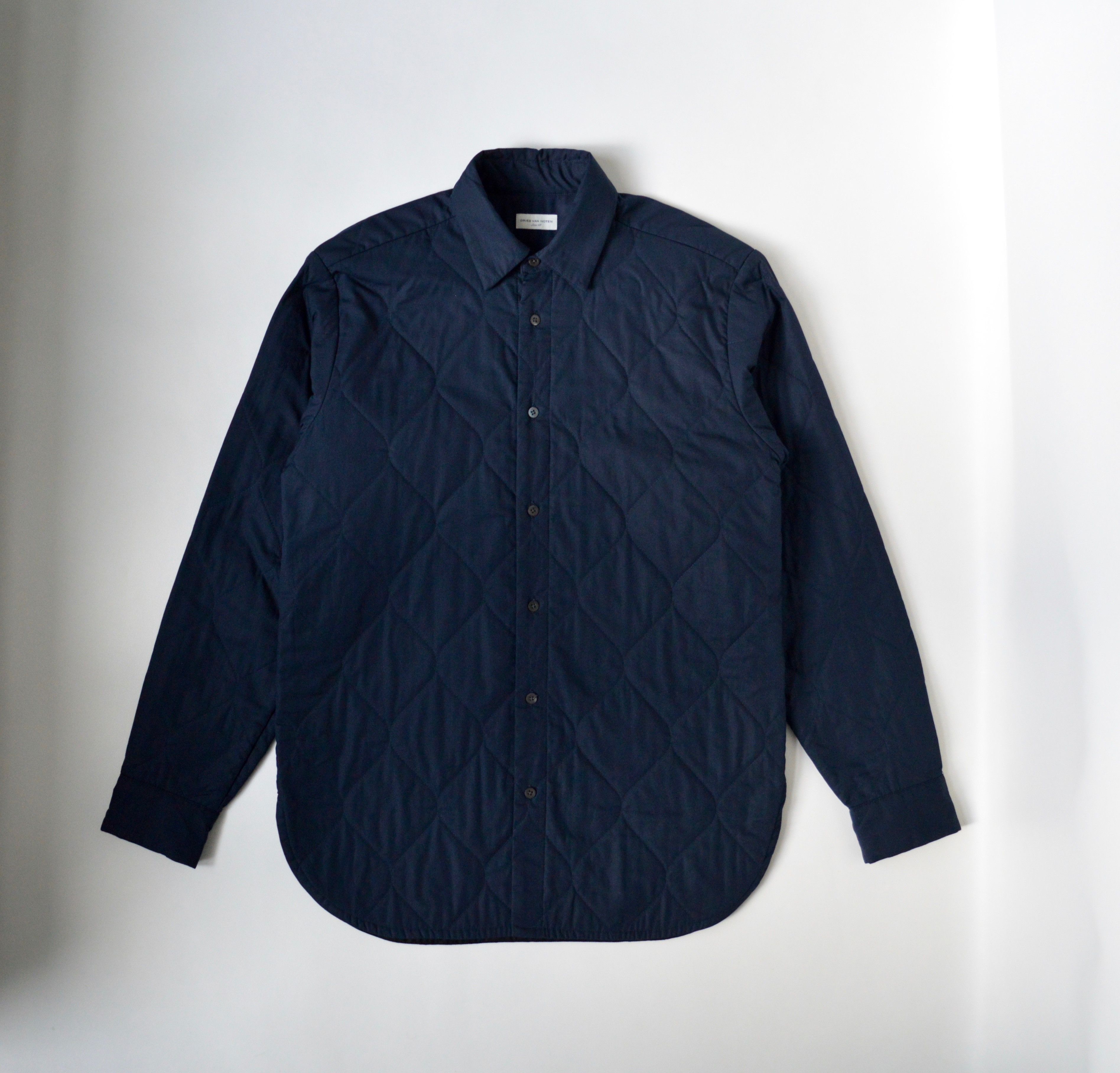 Dries Van Noten Padded Quilt Stitch Overshirt Size US M / EU 48-50 / 2 - 2 Thumbnail