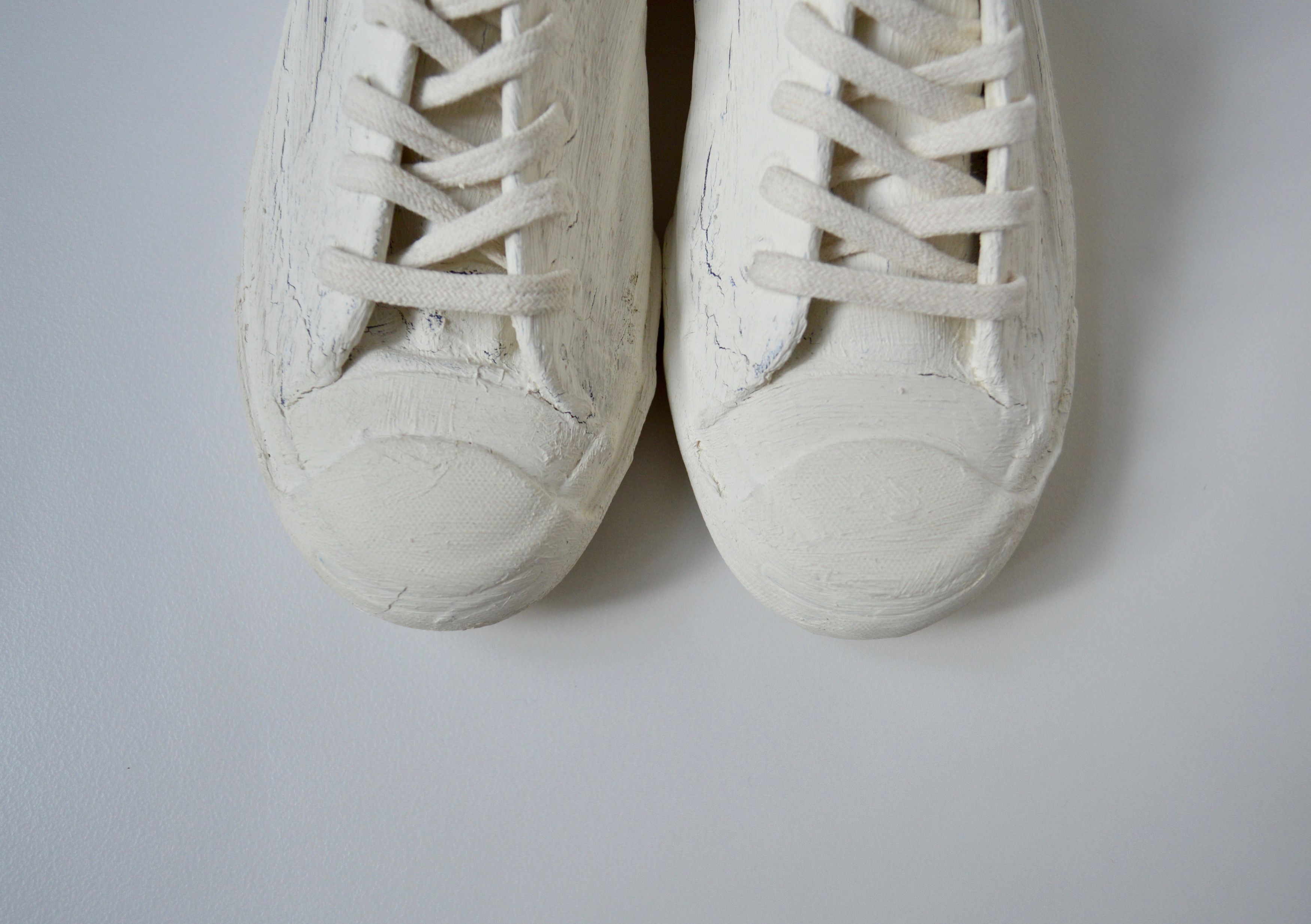Converse × Maison Margiela S/S 14 Painted Converse Sneakers Size US 6 / IT 36 - 4 Thumbnail