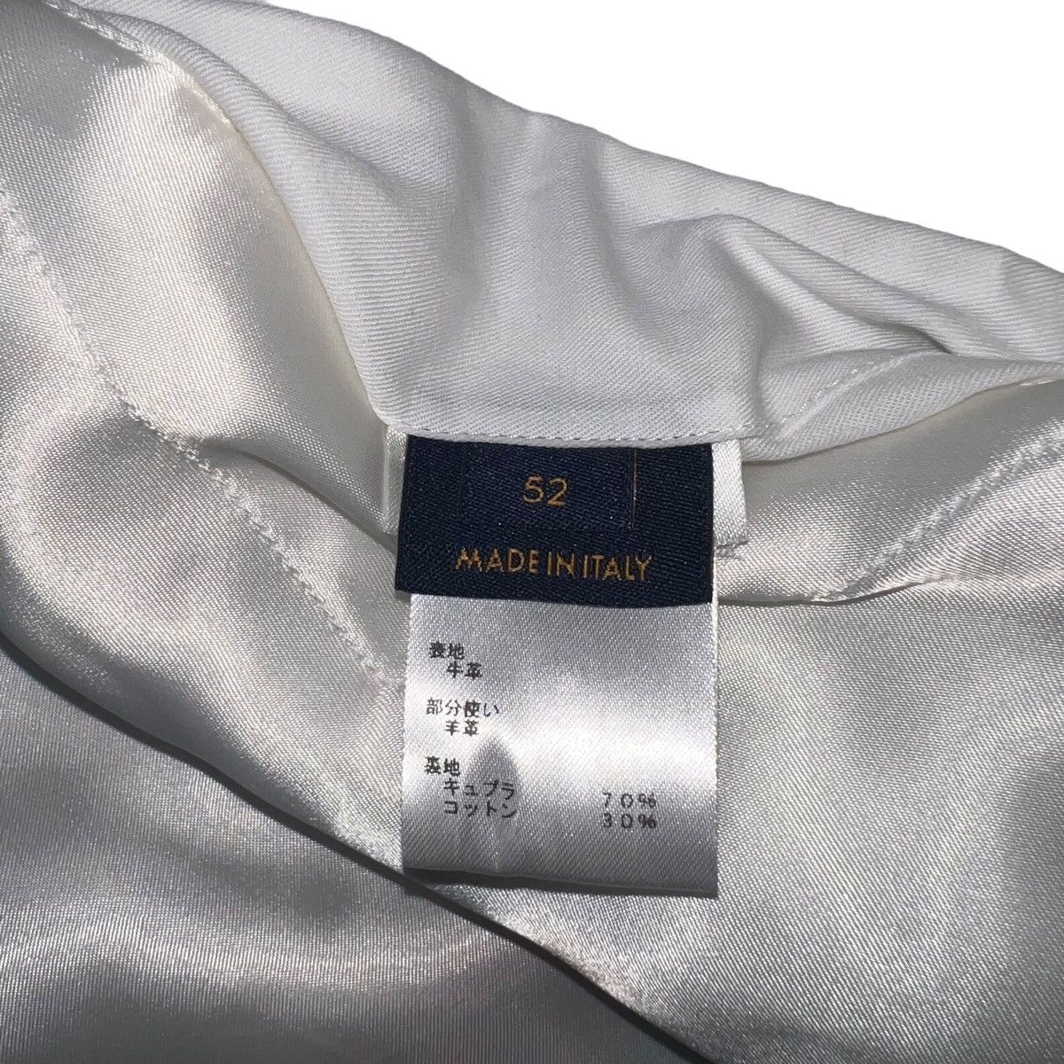 Louis Vuitton × Virgil Abloh LOUIS VUITTON 2021SS Nubuck Leather Intarsia Admiral Jacket Size US L / EU 52-54 / 3 - 11 Thumbnail