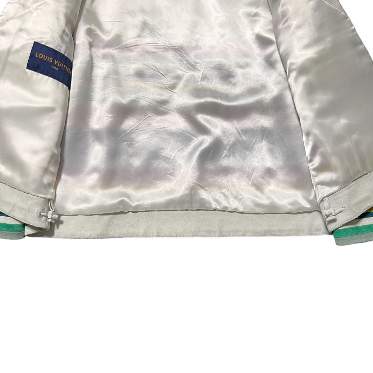 Louis Vuitton × Virgil Abloh LOUIS VUITTON 2021SS Nubuck Leather Intarsia Admiral Jacket Size US L / EU 52-54 / 3 - 8 Thumbnail