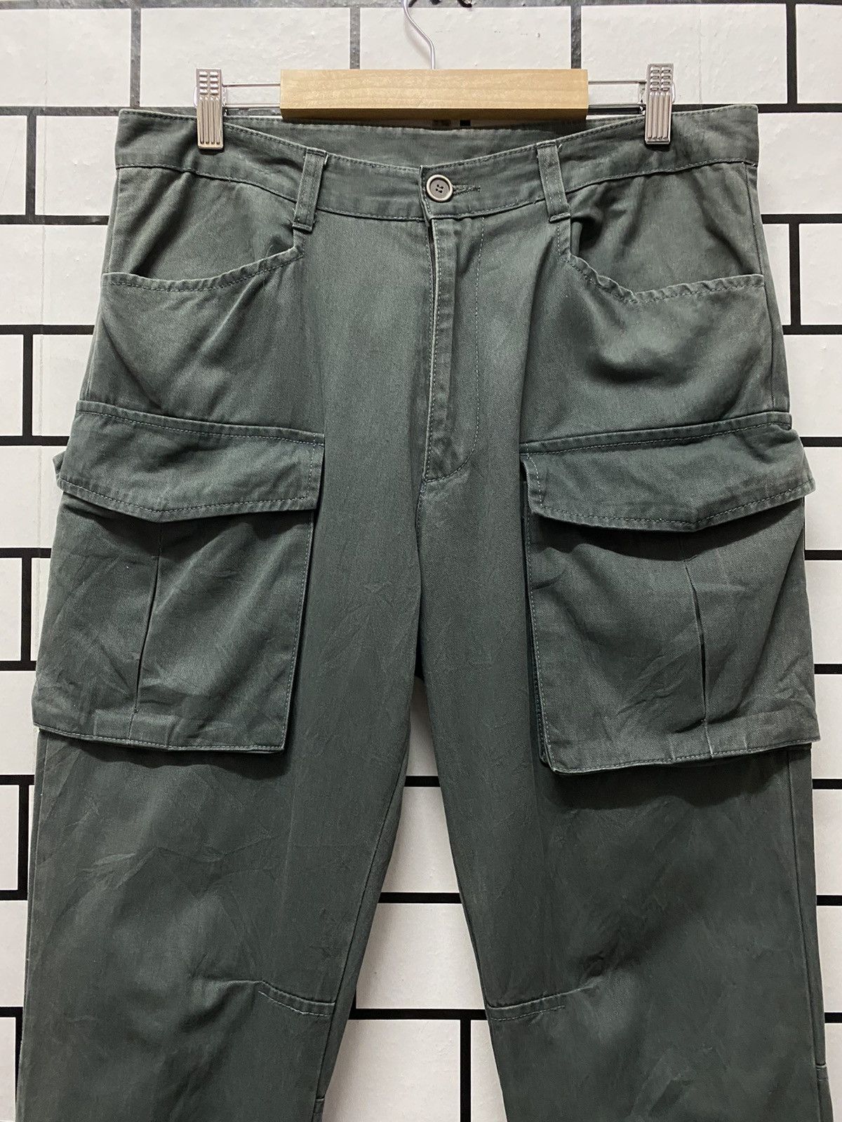 Designer × Japanese Brand Japan Brand Collavo Cargo Jogger Pants Technical Bush Pocket Size US 32 / EU 48 - 4 Thumbnail