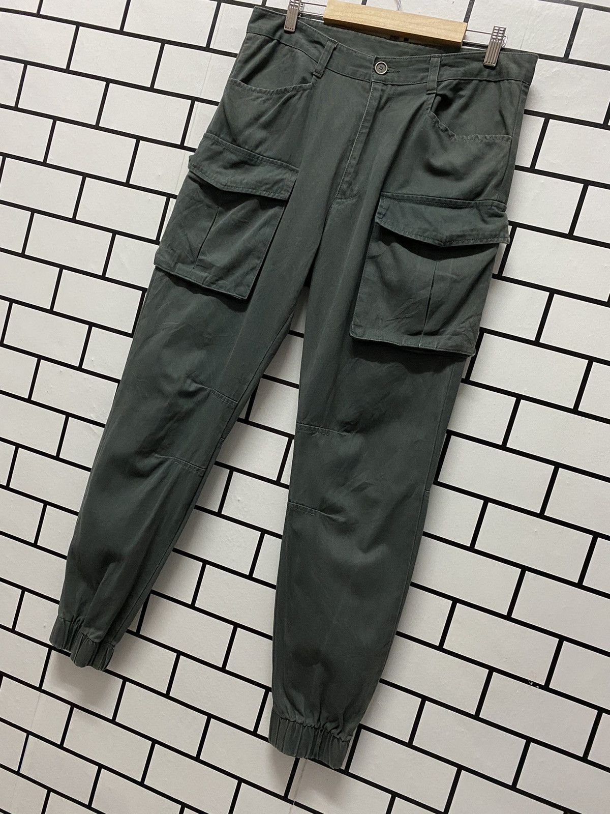 Designer × Japanese Brand Japan Brand Collavo Cargo Jogger Pants Technical Bush Pocket Size US 32 / EU 48 - 3 Thumbnail