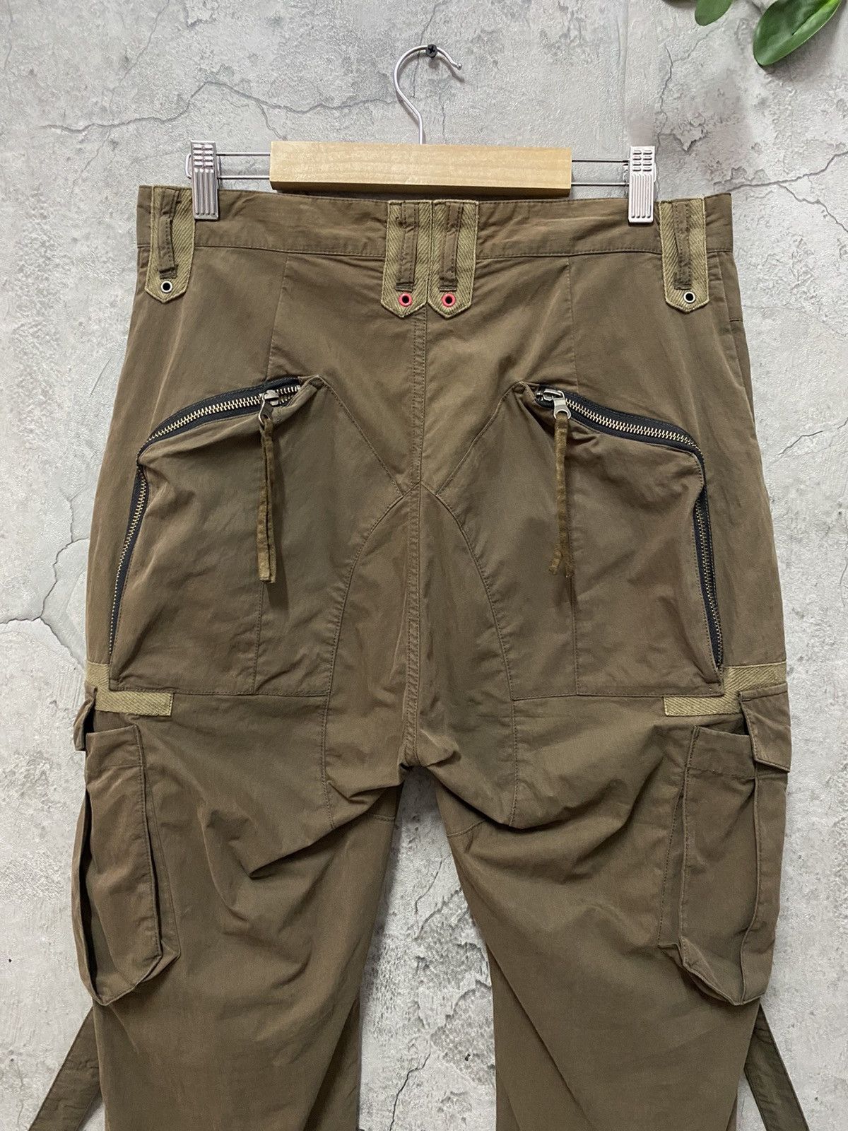 Japanese Brand × PPFM PPFM Japan Parachute Bondage Utility Cargo Pants Vintage Size US 31 - 11 Thumbnail