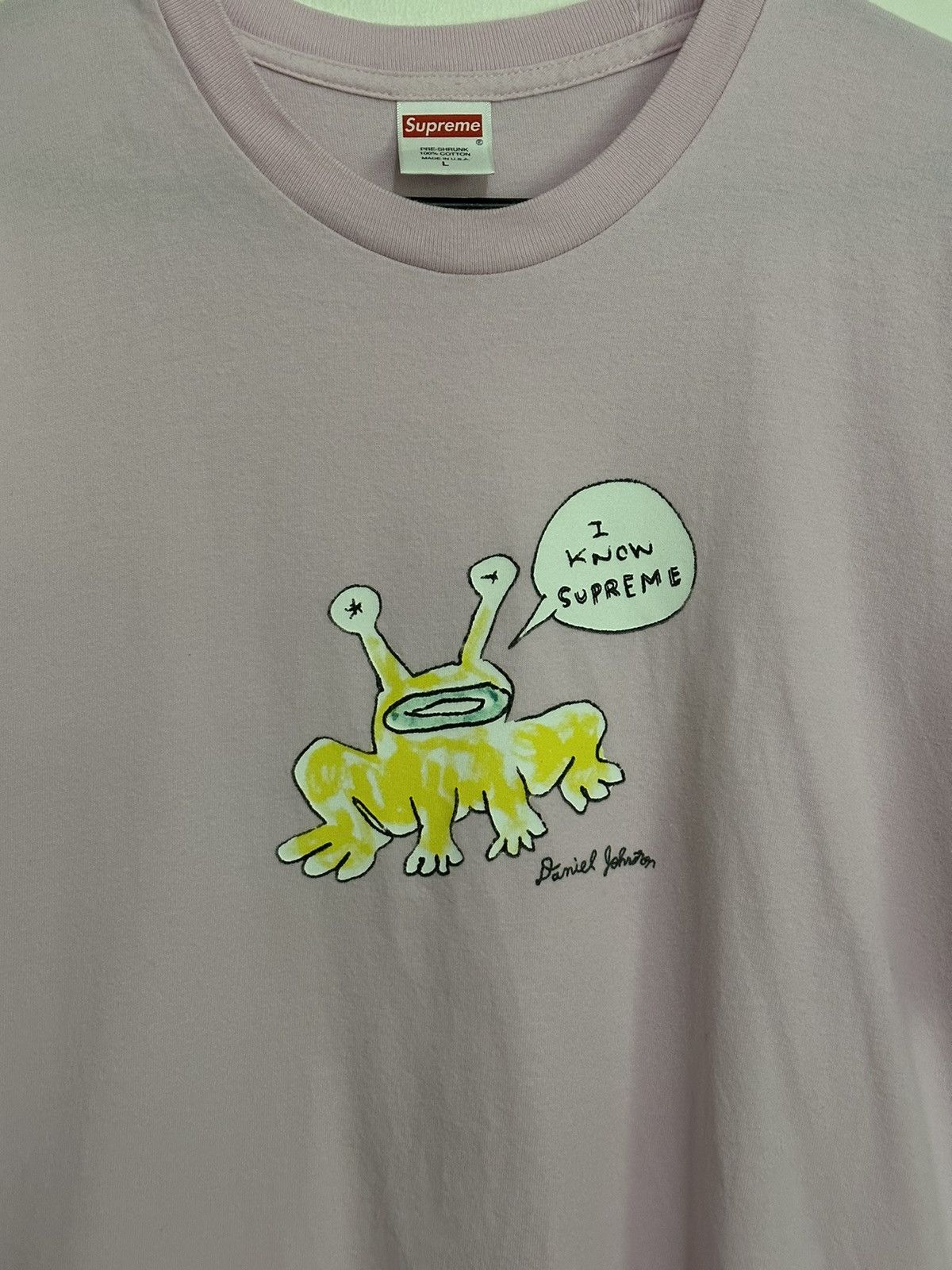 Supreme Supreme Daniel Johnston Frog Tee Size US L / EU 52-54 / 3 - 2 Thumbnail