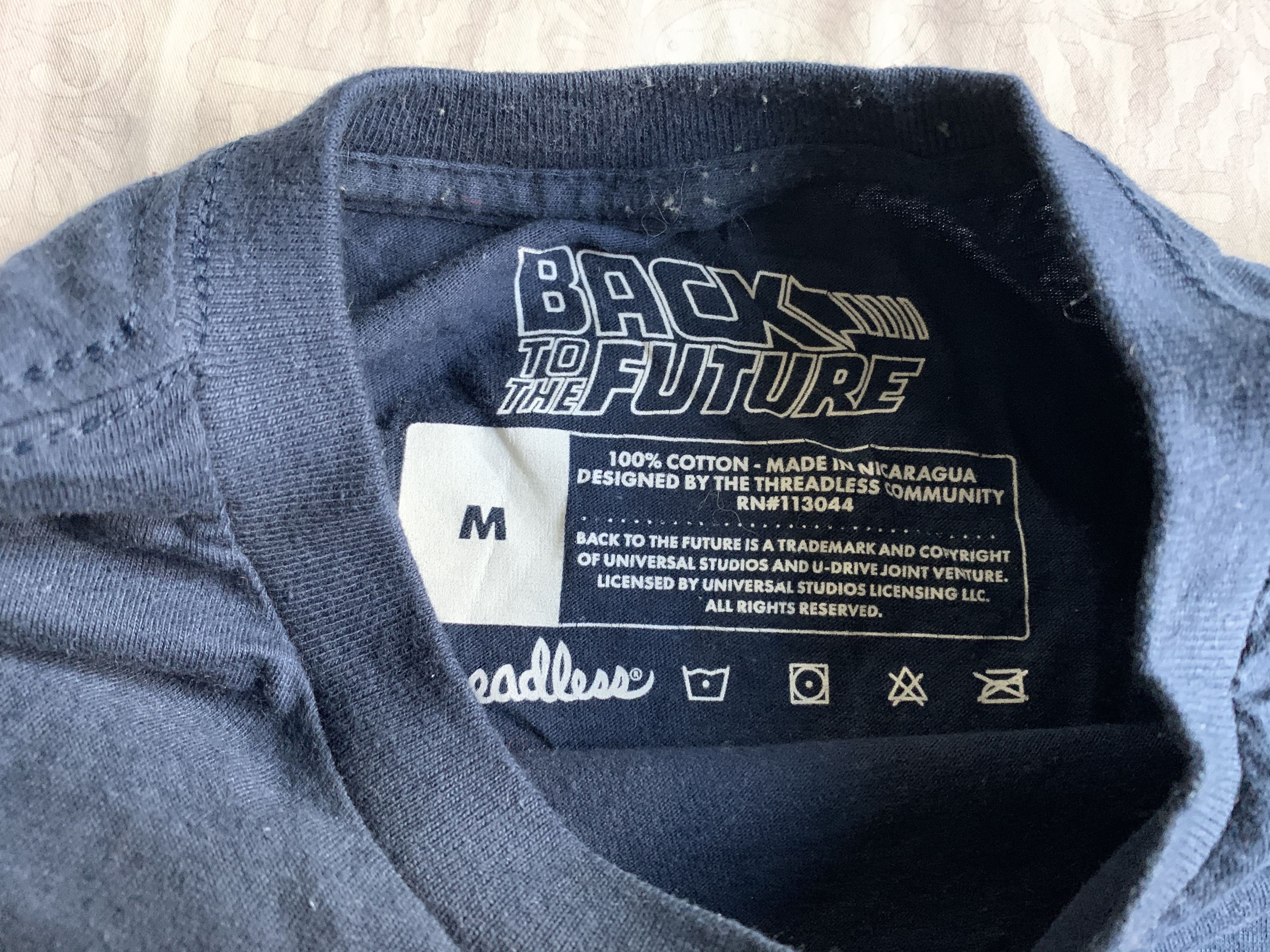 Threadless Back to the Future graphic tee shirt medium Size US M / EU 48-50 / 2 - 3 Thumbnail