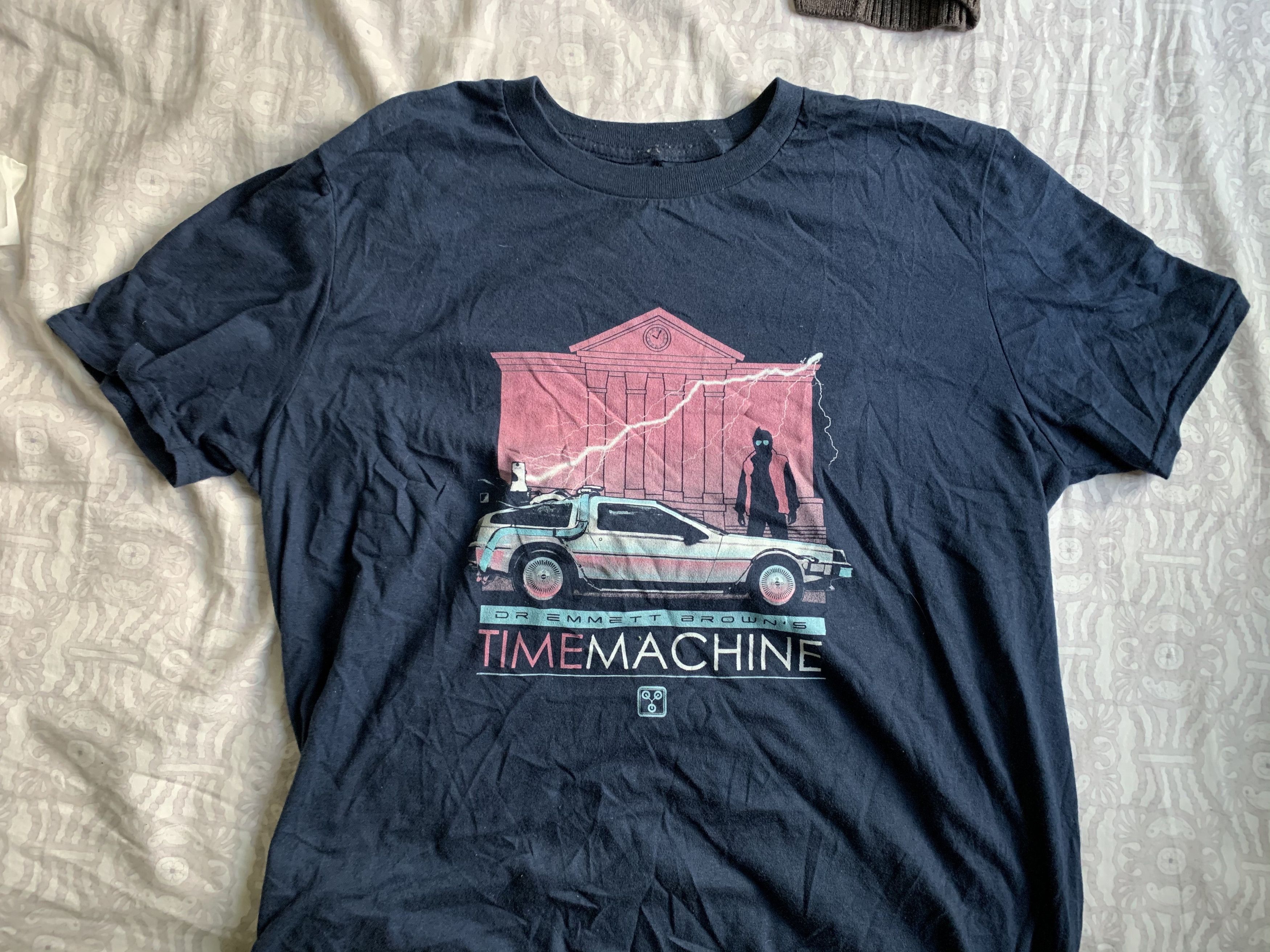 Threadless Back to the Future graphic tee shirt medium Size US M / EU 48-50 / 2 - 1 Thumbnail