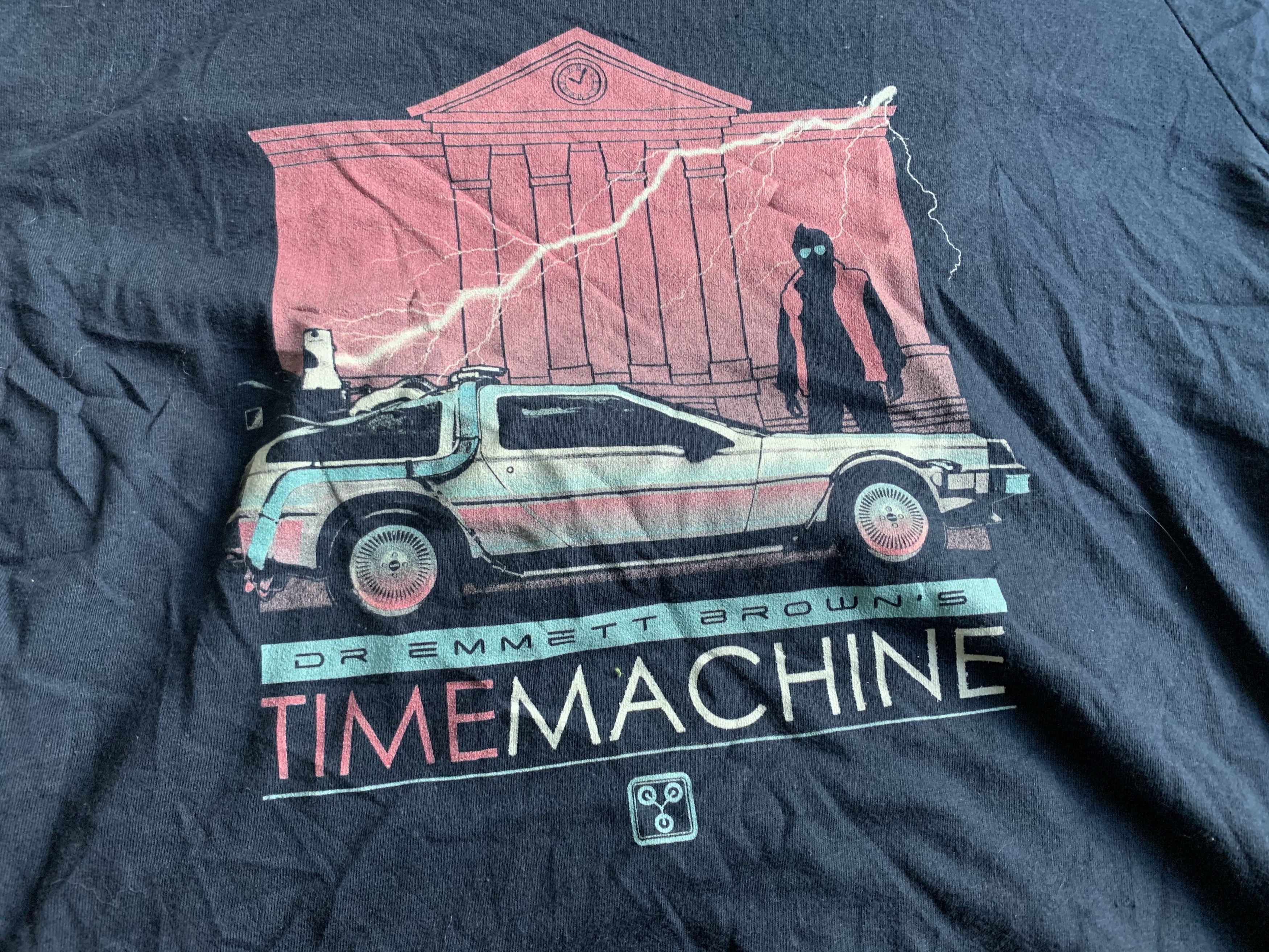 Threadless Back to the Future graphic tee shirt medium Size US M / EU 48-50 / 2 - 2 Thumbnail