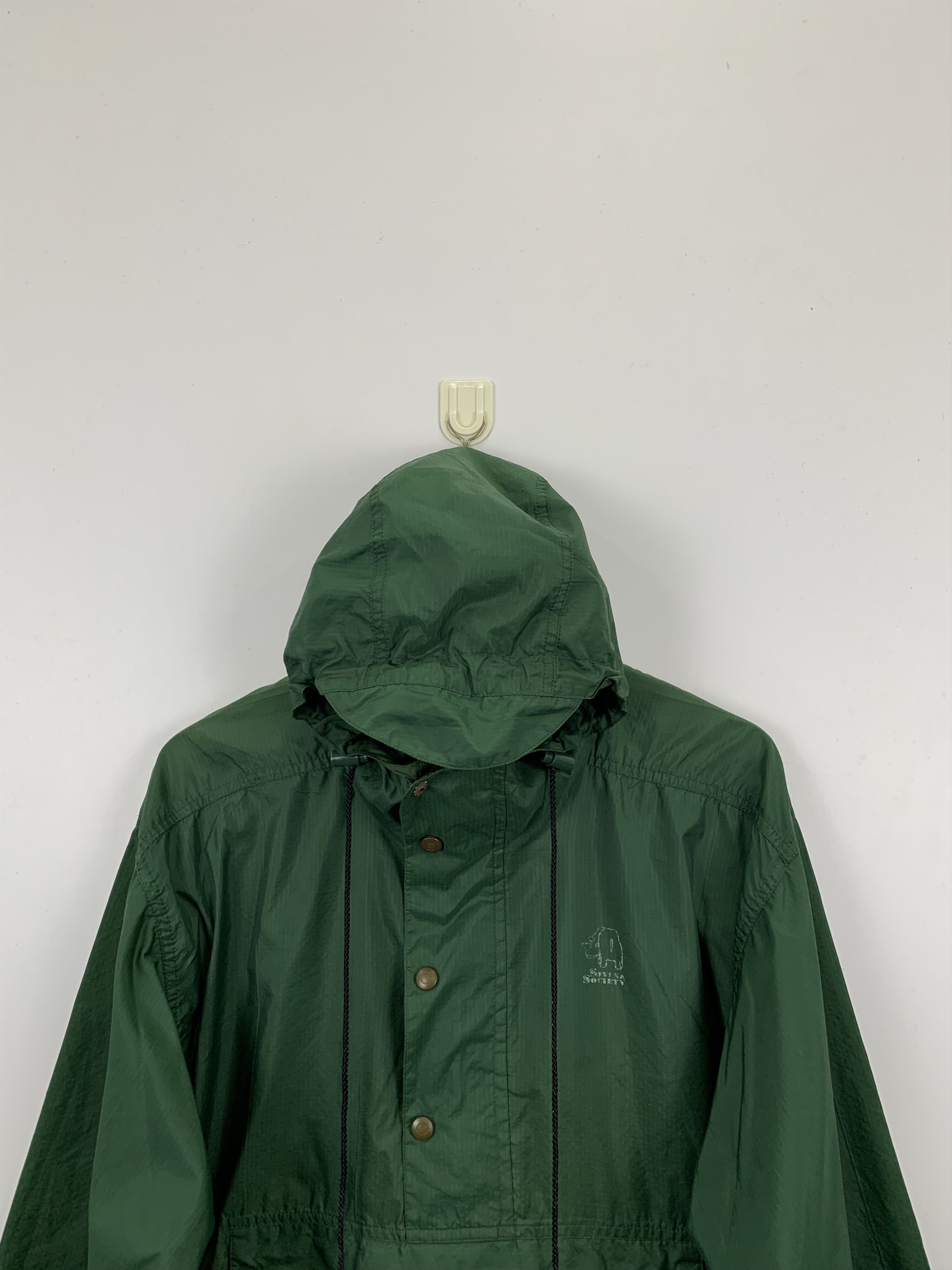 Japanese Brand × Vintage Vintage Japanese Brand Windbreaker Hoodie Light Jacket Size US S / EU 44-46 / 1 - 2 Thumbnail