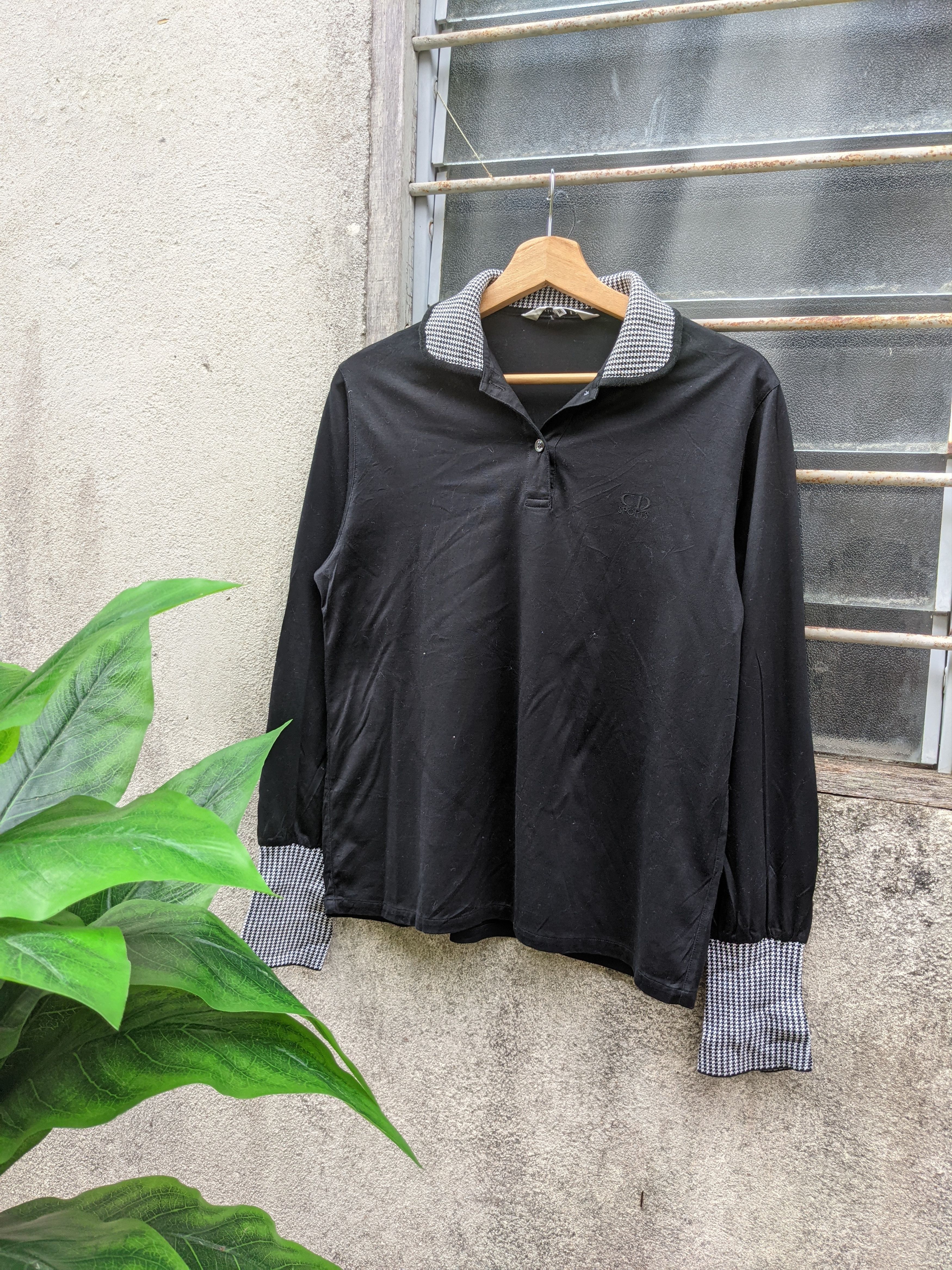 Christian Dior Monsieur Christian Dior Sport Collar Long Sleeve Size M / US 6-8 / IT 42-44 - 1 Thumbnail