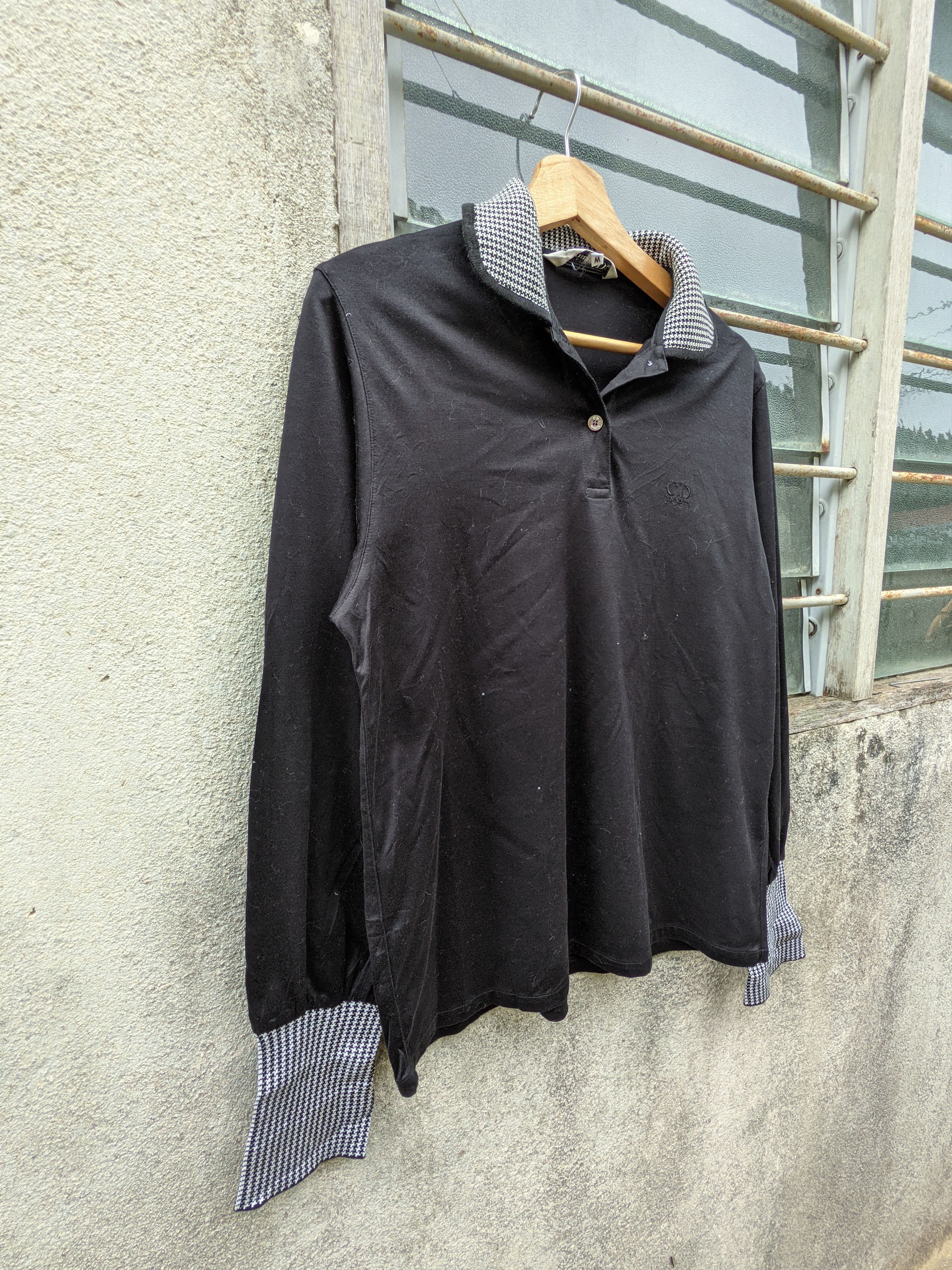 Christian Dior Monsieur Christian Dior Sport Collar Long Sleeve Size M / US 6-8 / IT 42-44 - 4 Thumbnail
