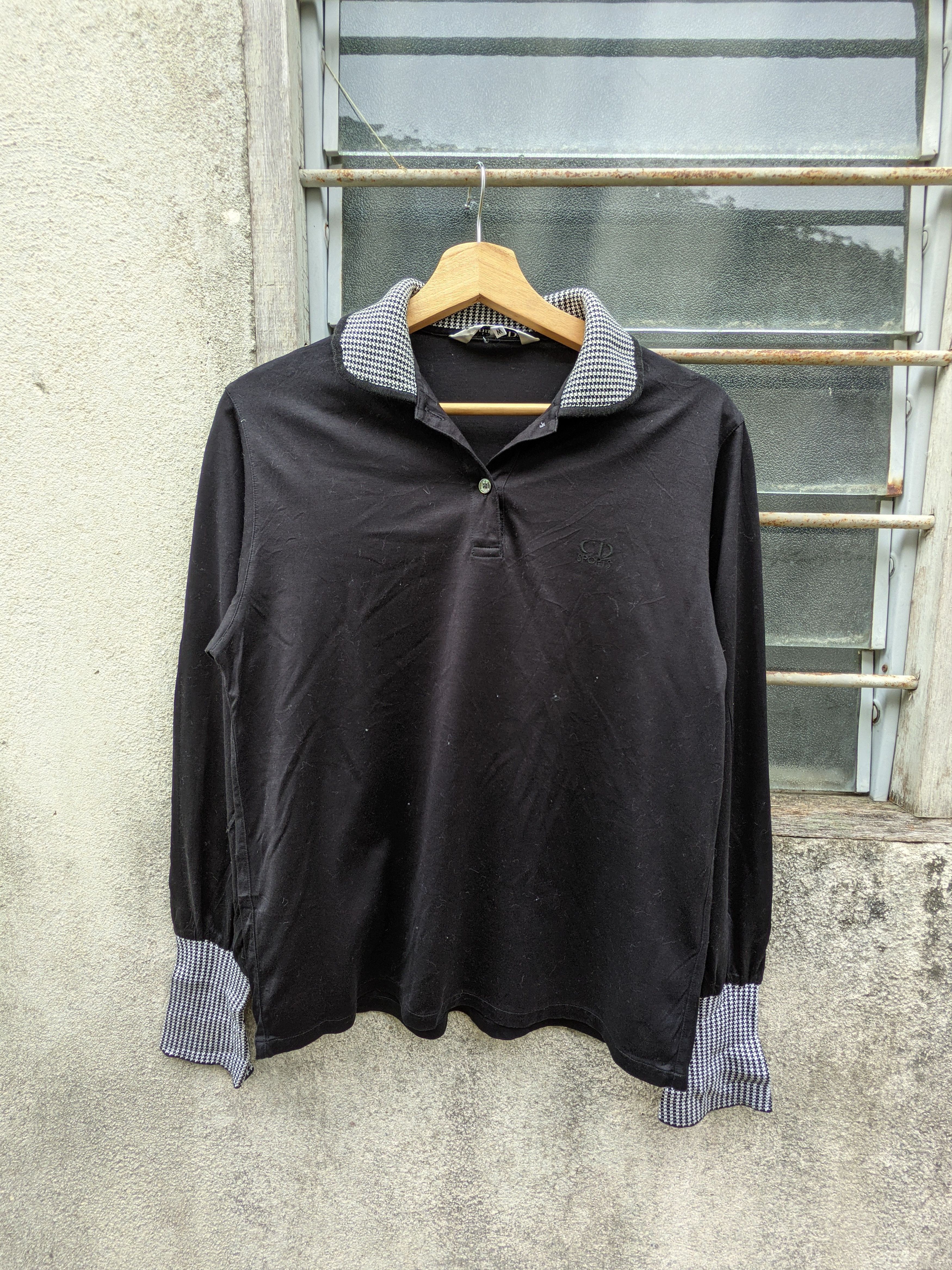 Christian Dior Monsieur Christian Dior Sport Collar Long Sleeve Size M / US 6-8 / IT 42-44 - 5 Thumbnail