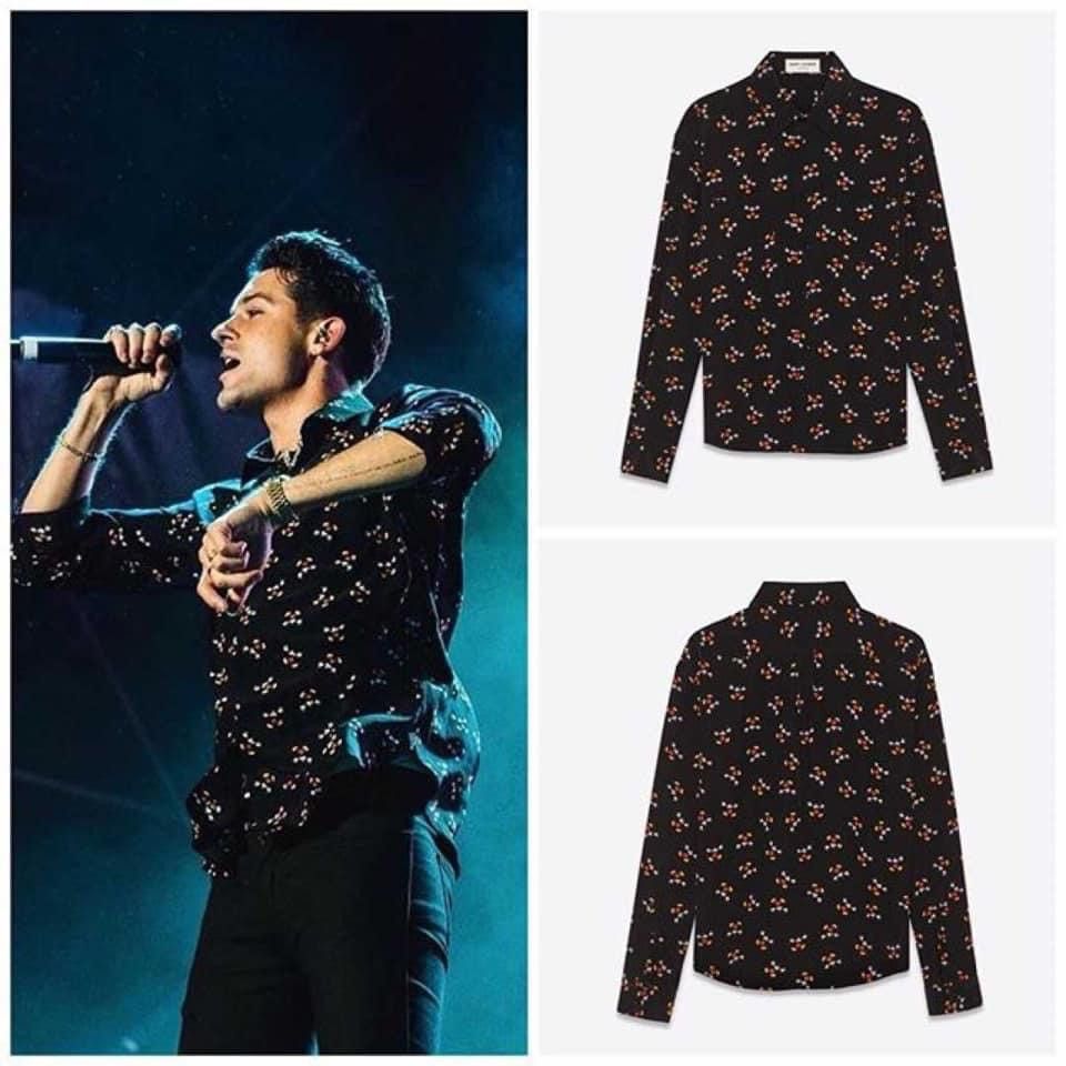 Saint Laurent Paris Silk micky mouse shirt Size US S / EU 44-46 / 1 - 2 Thumbnail