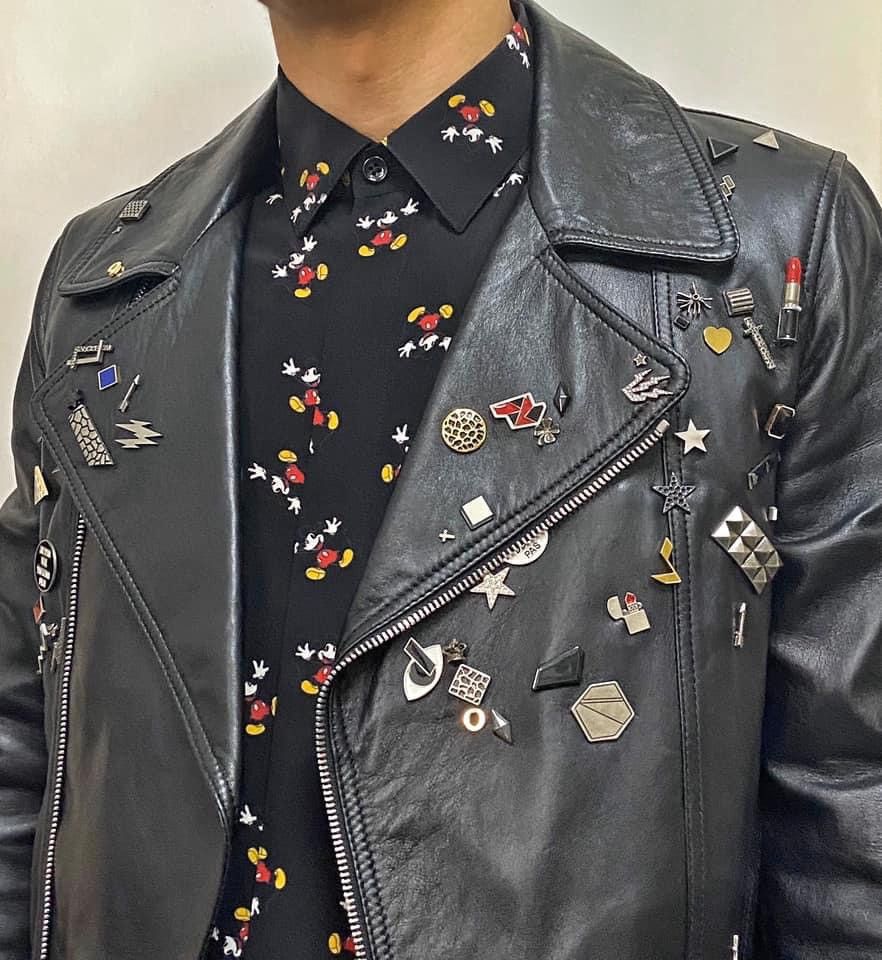 Saint Laurent Paris Silk micky mouse shirt Size US S / EU 44-46 / 1 - 4 Thumbnail