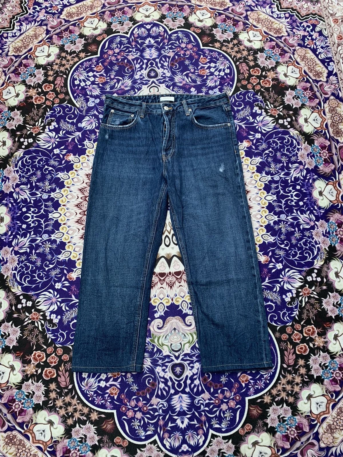 Zara Zara Distressed Denim Size US 34 / EU 50 - 1 Thumbnail