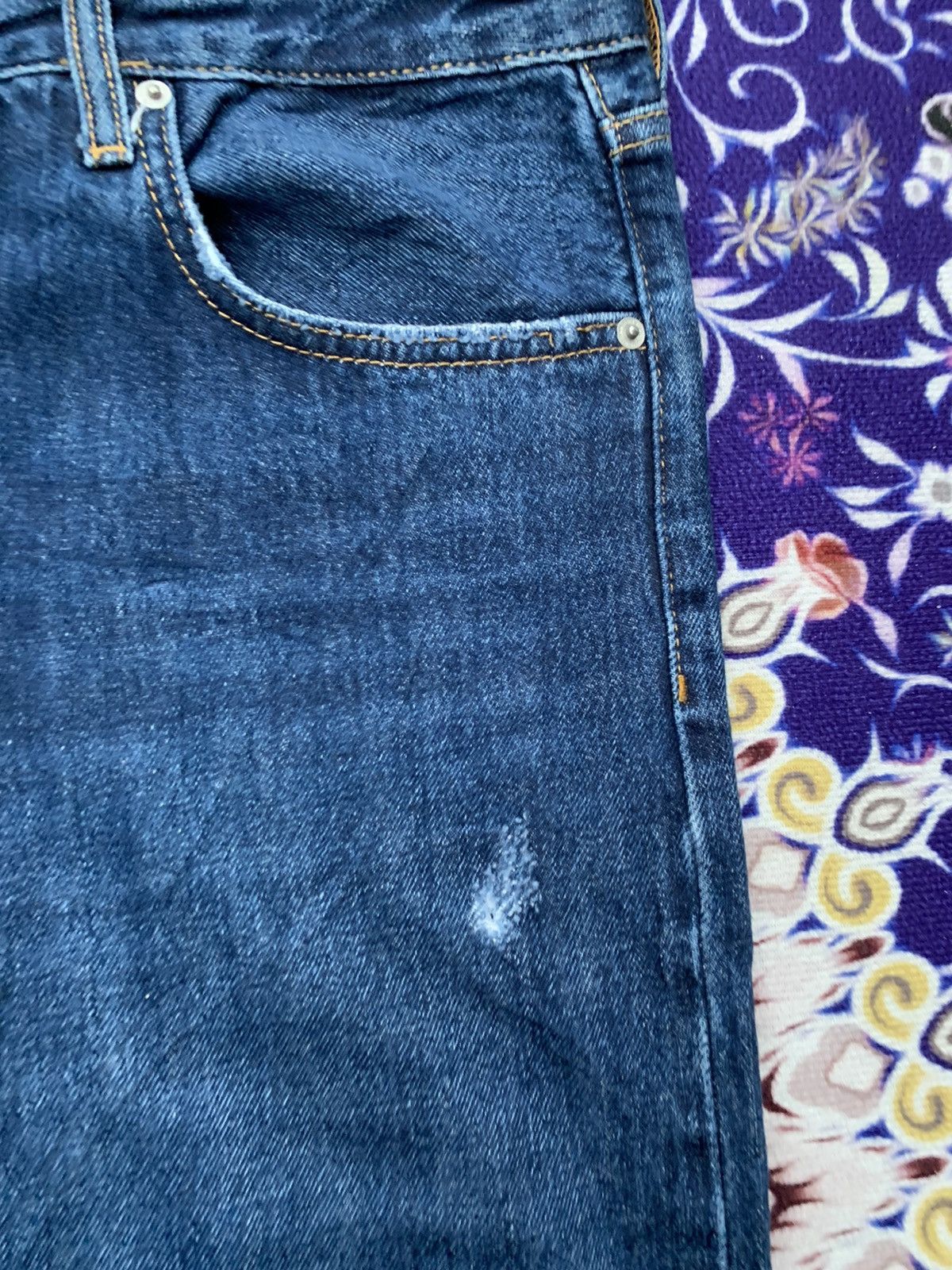 Zara Zara Distressed Denim Size US 34 / EU 50 - 3 Thumbnail