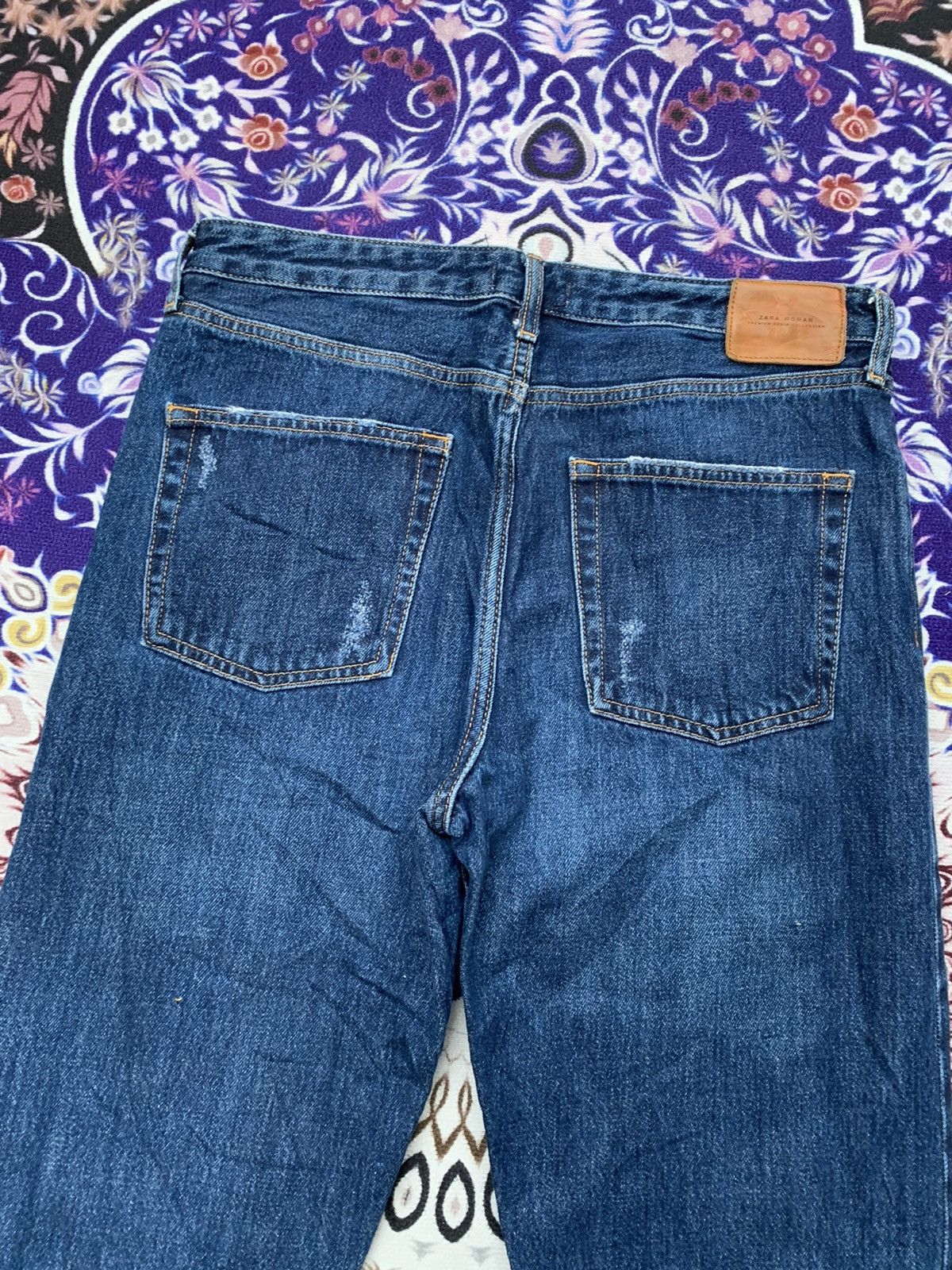 Zara Zara Distressed Denim Size US 34 / EU 50 - 7 Thumbnail