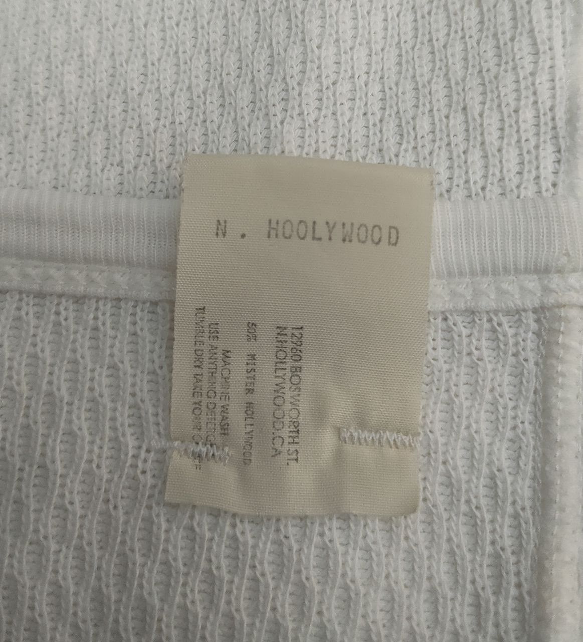 Japanese Brand × N.Hoolywood N.Hoolywood Waffle Knit Long Sleeve T-Shirt Size US S / EU 44-46 / 1 - 3 Thumbnail