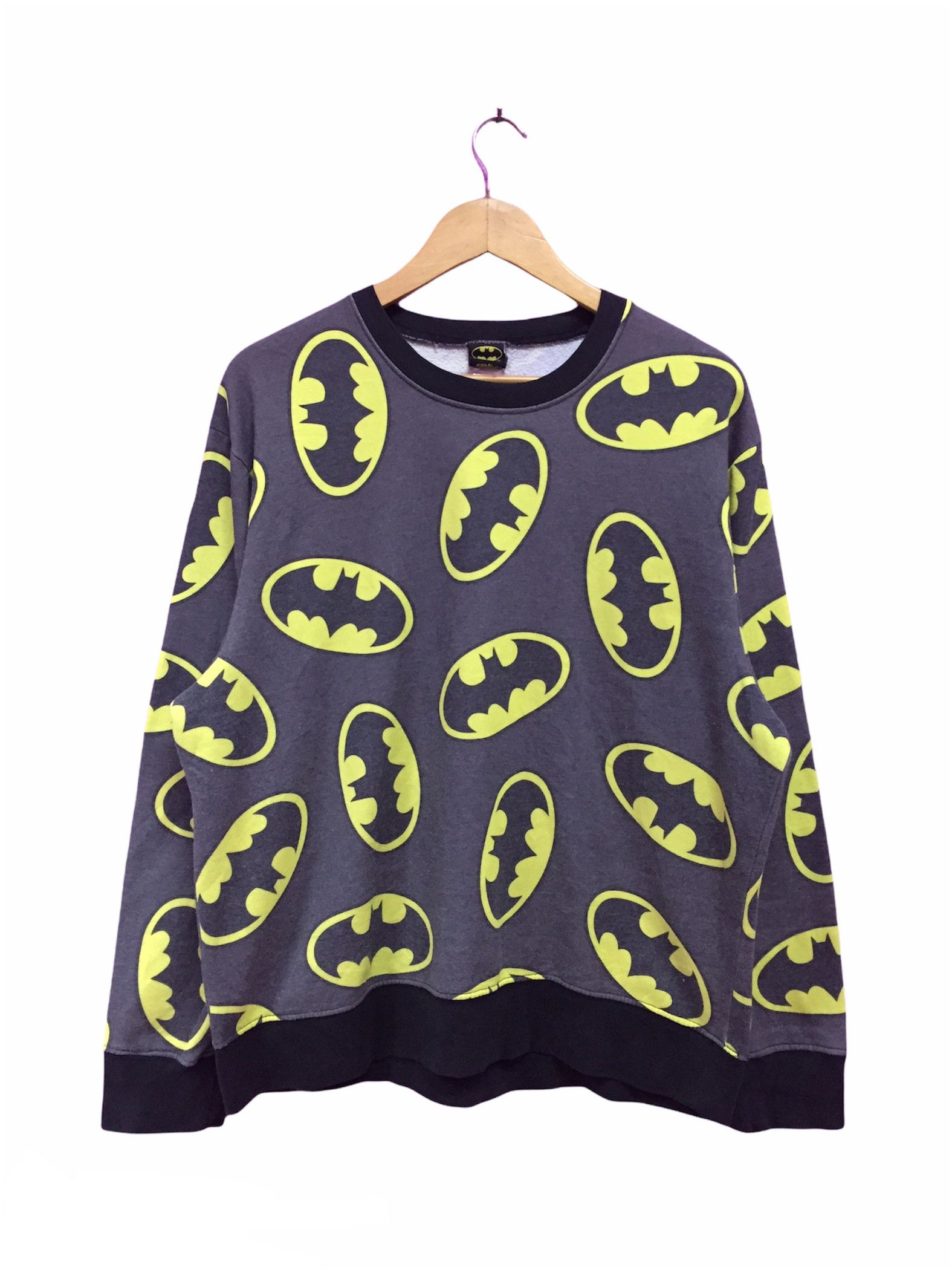 DC Comics Vintage 90s Batman Fullprints Sweatshirts Size US L / EU 52-54 / 3 - 1 Thumbnail