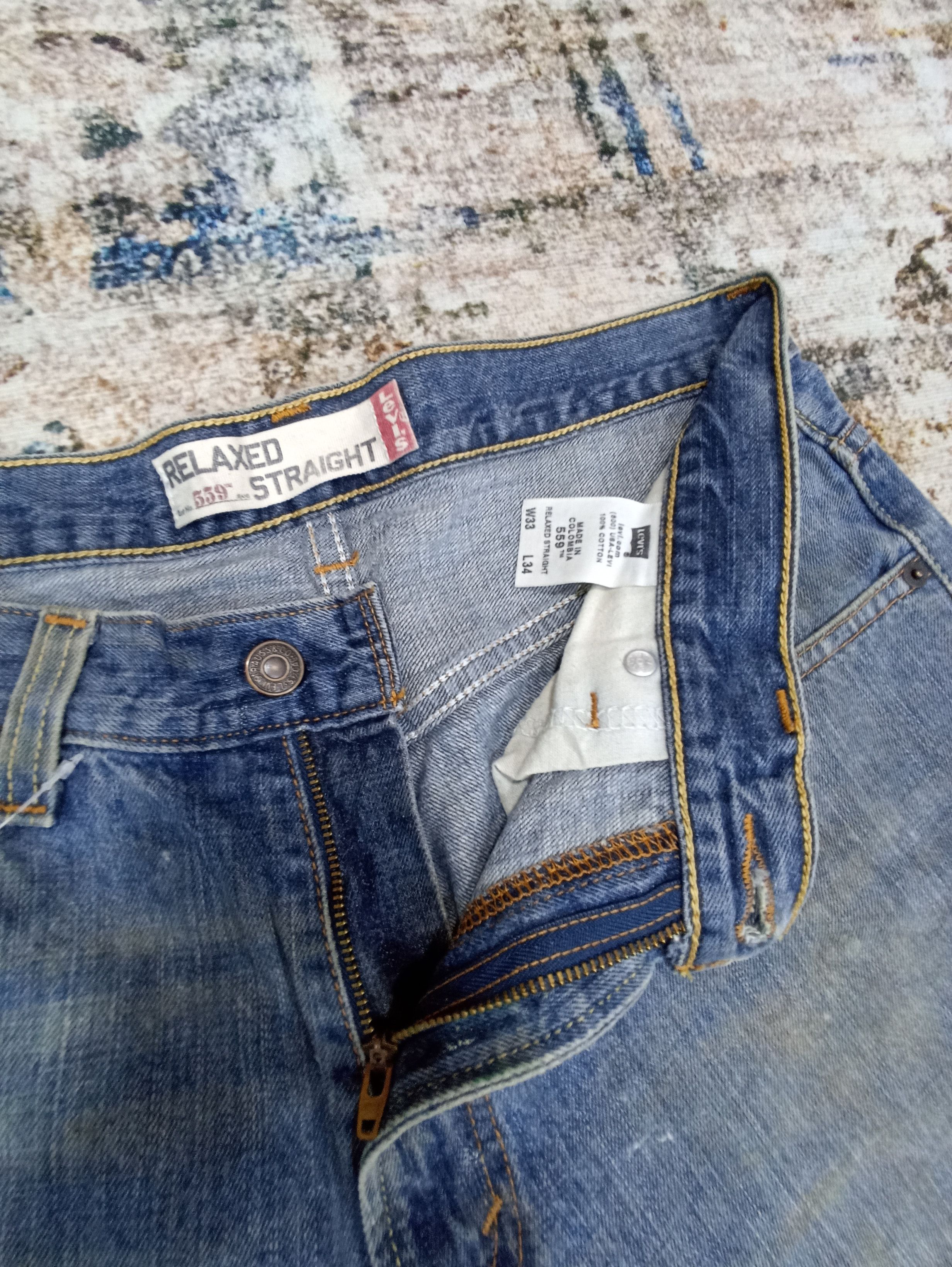 Jean × Levi's × Vintage Vintage Levi's 559 Jeans - J084 Size US 34 / EU 50 - 3 Thumbnail