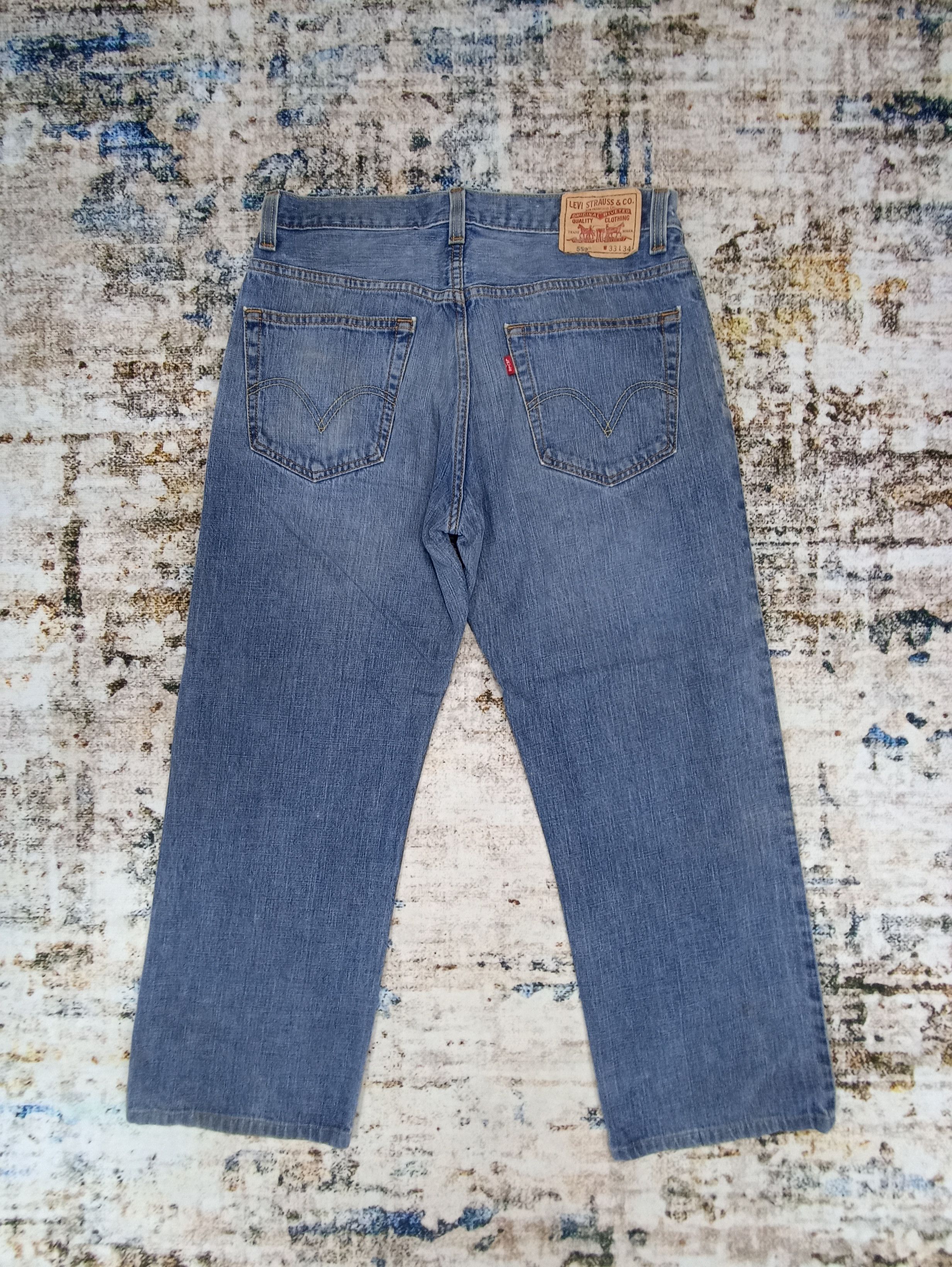 Jean × Levi's × Vintage Vintage Levi's 559 Jeans - J084 Size US 34 / EU 50 - 2 Thumbnail