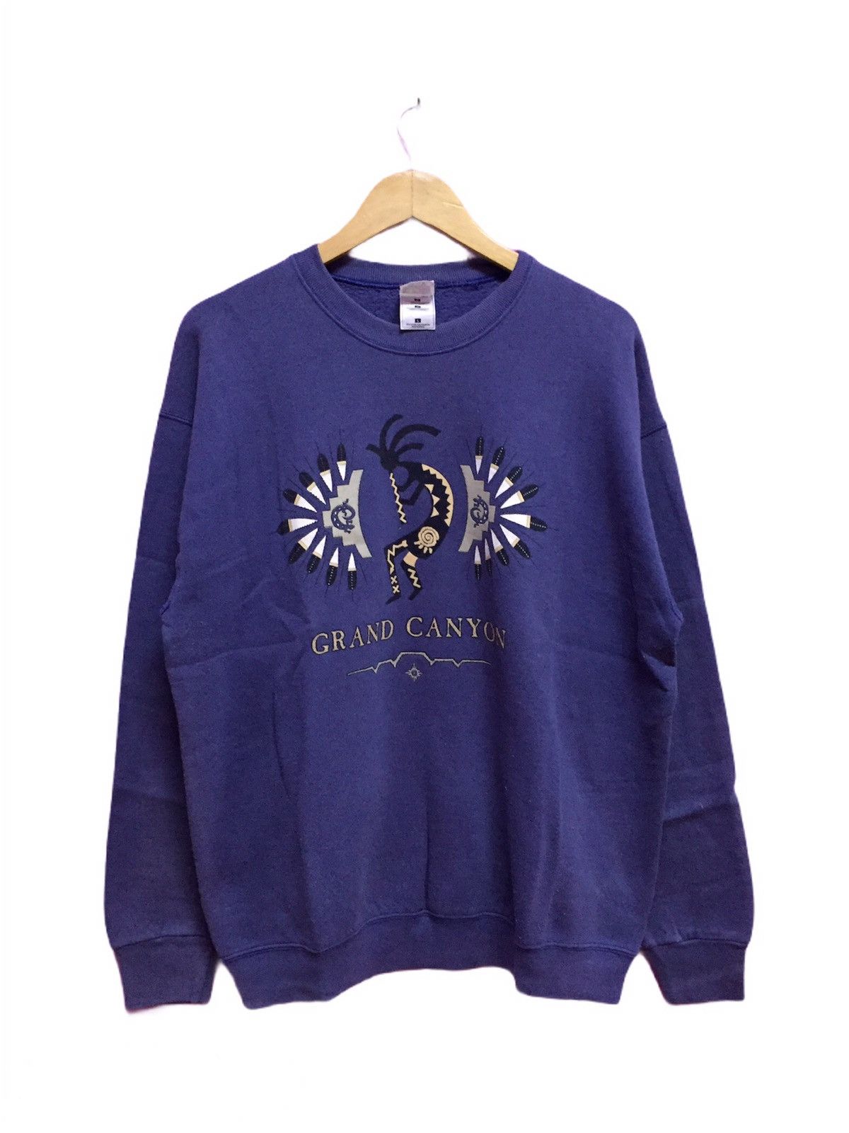 Fruit Of The Loom Vintage 90s Grand Canyon Sweatshirts Size L Size US L / EU 52-54 / 3 - 1 Thumbnail