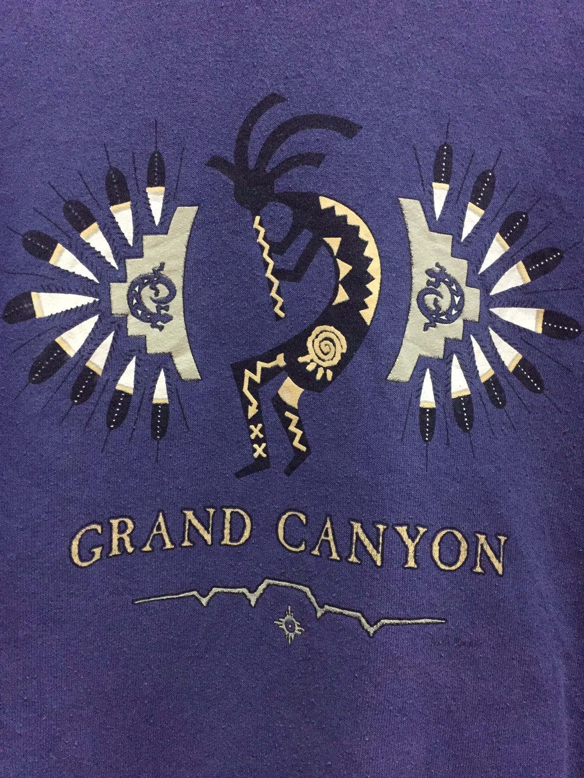 Fruit Of The Loom Vintage 90s Grand Canyon Sweatshirts Size L Size US L / EU 52-54 / 3 - 3 Thumbnail