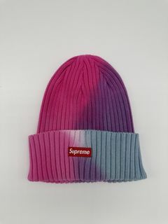 Supreme overdyed outlet beanie pink