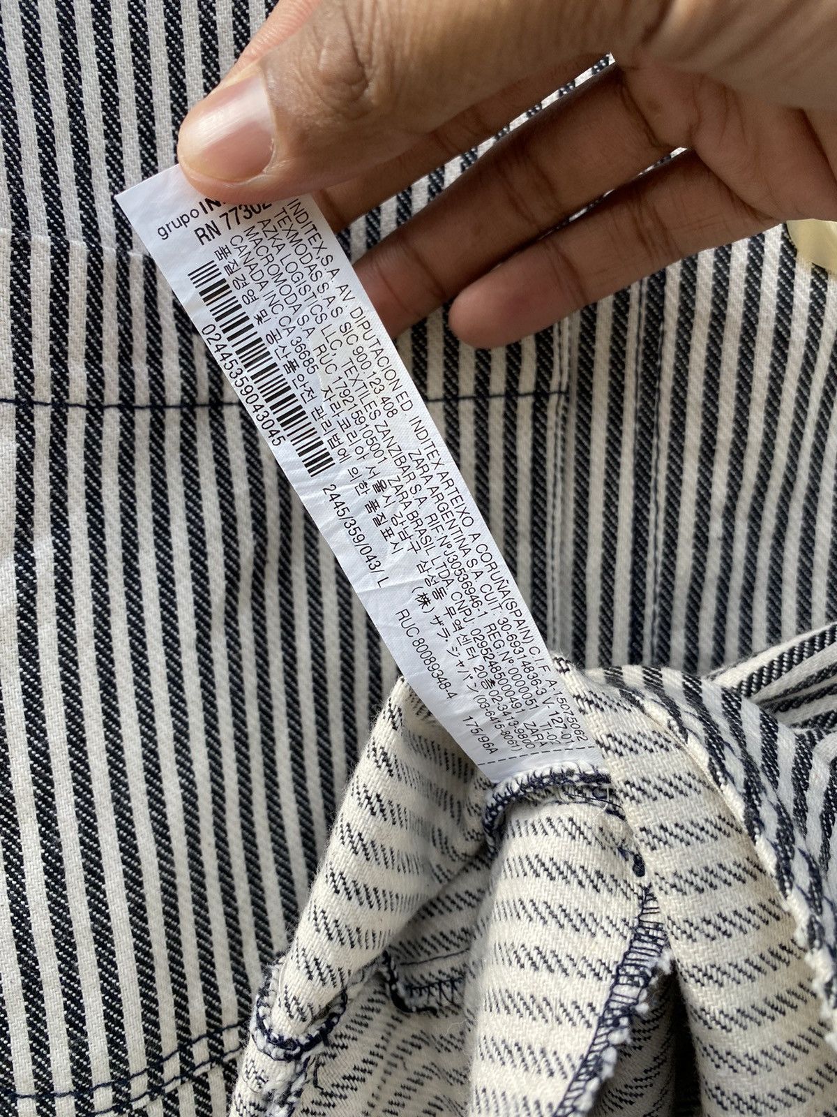 Zara Hickory Strike Work Shirt Zara Size US L / EU 52-54 / 3 - 8 Thumbnail