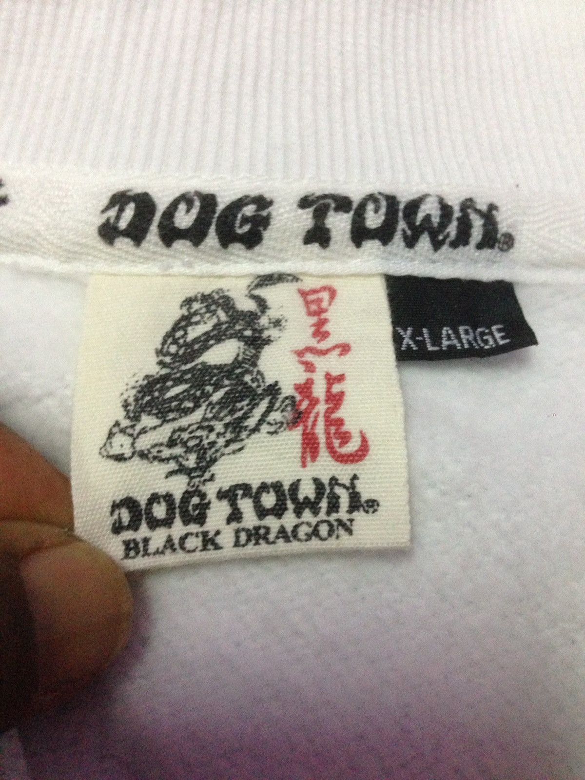 Dogtown Vintage 90's Dog Town Black Dragon Sweatshirts Size X Large Size US XL / EU 56 / 4 - 4 Thumbnail