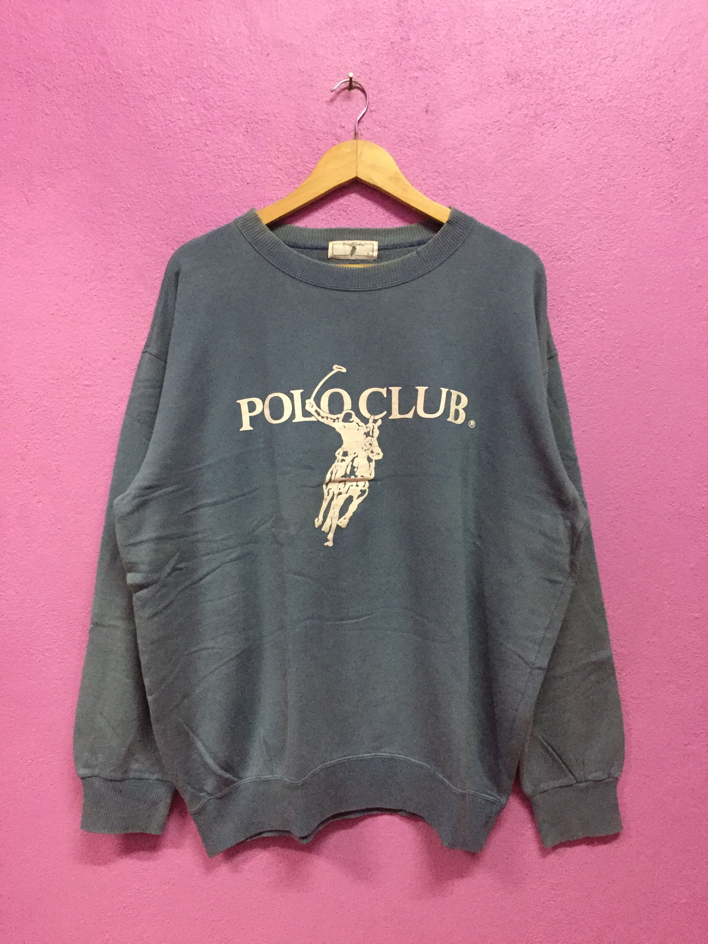 Beverly Hills Polo Club Vintage 90's Polo Club Sweatshirts Size L Size US M / EU 48-50 / 2 - 1 Thumbnail