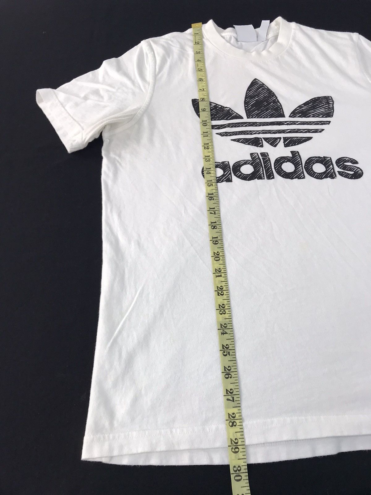 Adidas Adidas Trifoil Trikots Sportswear Big Logo Printed Tee Size US XL / EU 56 / 4 - 12 Thumbnail