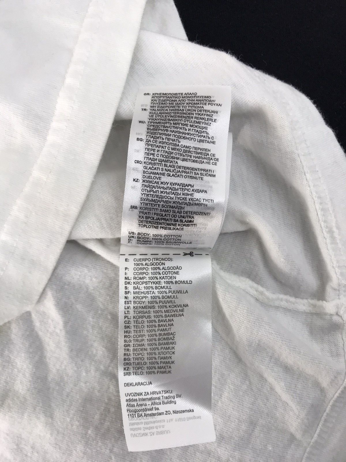 Adidas Adidas Trifoil Trikots Sportswear Big Logo Printed Tee Size US XL / EU 56 / 4 - 8 Thumbnail