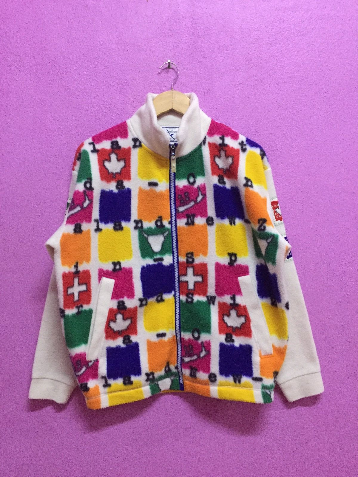 image of Art x Jean Charles De Castelbajac Vintage 90’S Jean Charles De Castelbajac Fleece Sweatshirts (Size