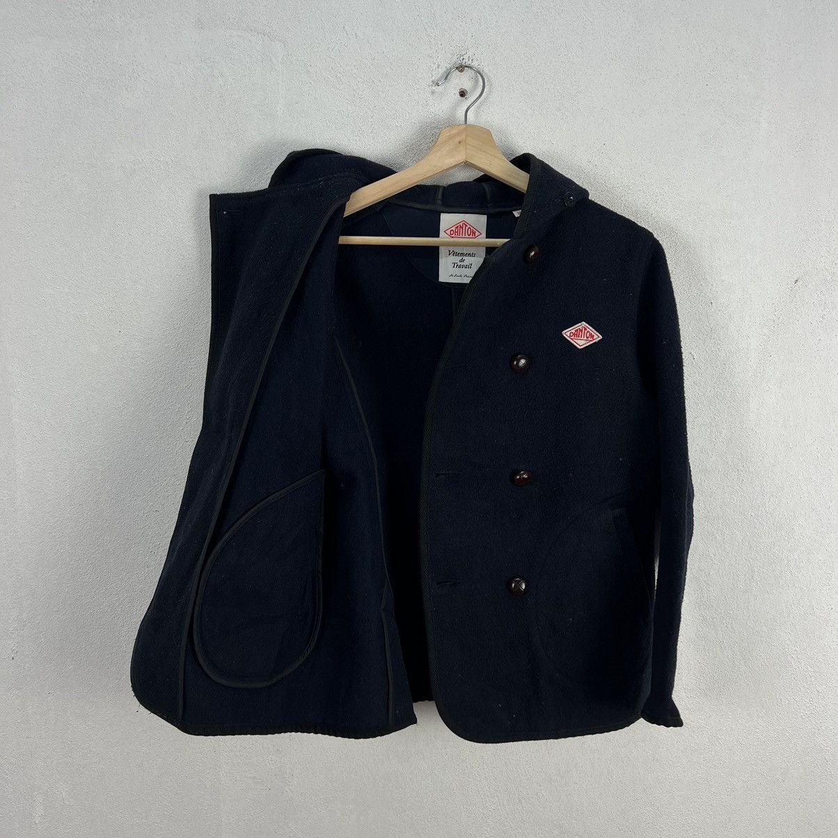 Danton DUFFLE WOOL JACKET DANTON VETEMENTS DE TRAVAIL Size XS / US 0-2 / IT 36-38 - 10 Thumbnail