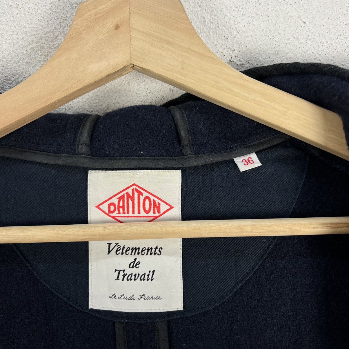 Danton DUFFLE WOOL JACKET DANTON VETEMENTS DE TRAVAIL Size XS / US 0-2 / IT 36-38 - 11 Thumbnail