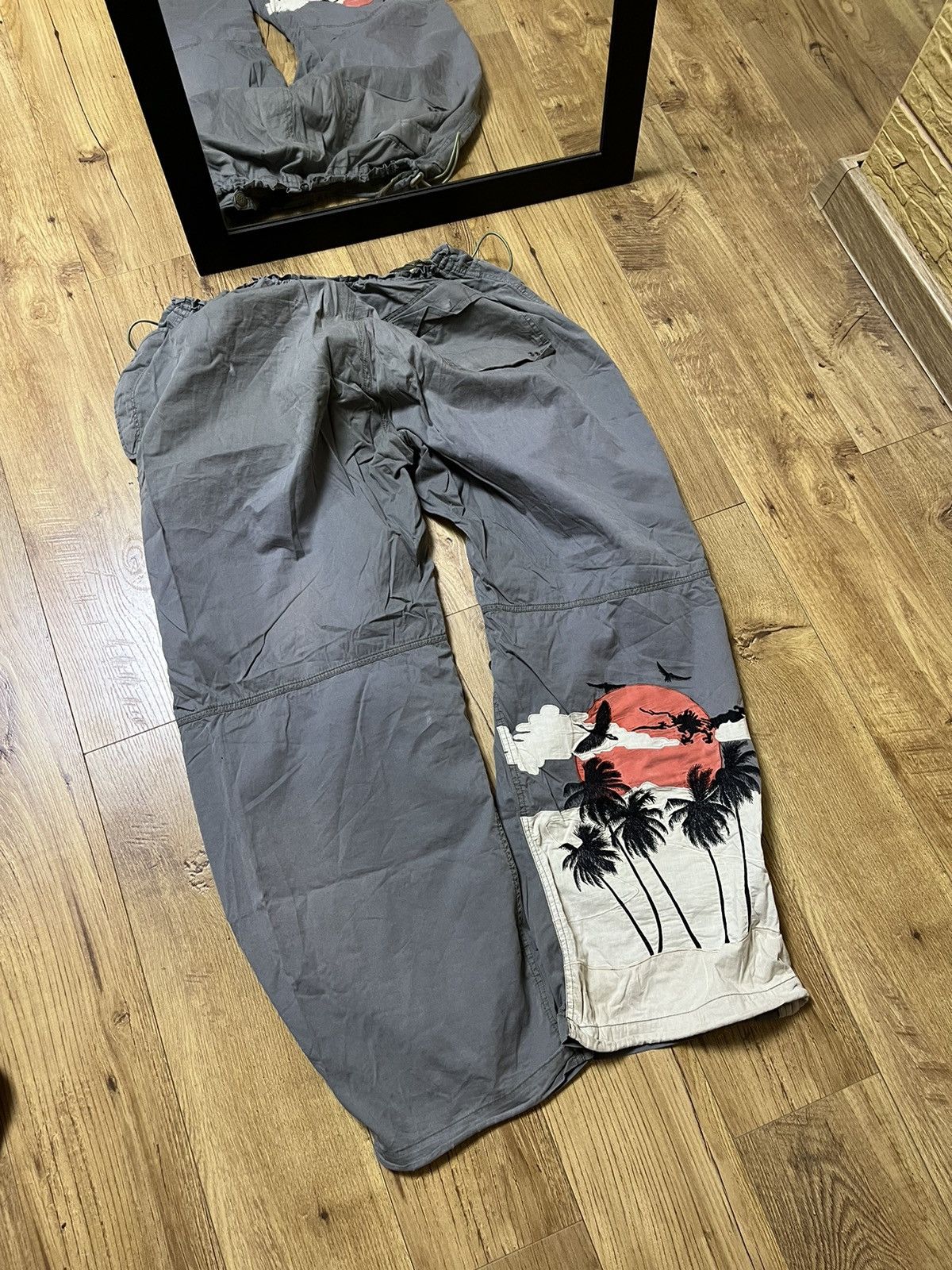 Japanese Brand × Maharishi Maharishi Beach Palm Cargo baggy Pants Size US 34 / EU 50 - 2 Thumbnail