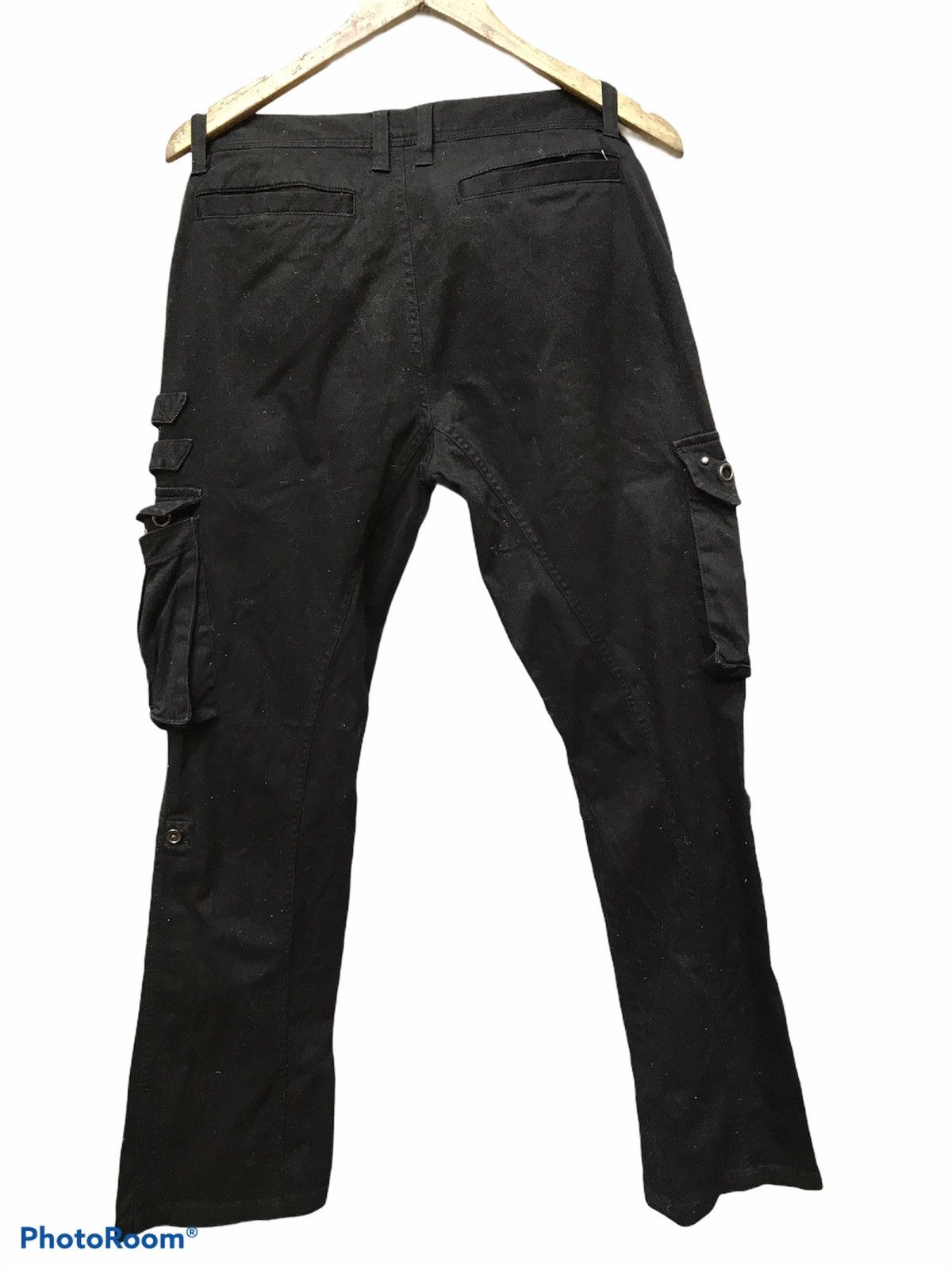 Japanese Brand Saucy Cool Bondage Gas Mask Cargo Pants Size US 31 - 2 Thumbnail