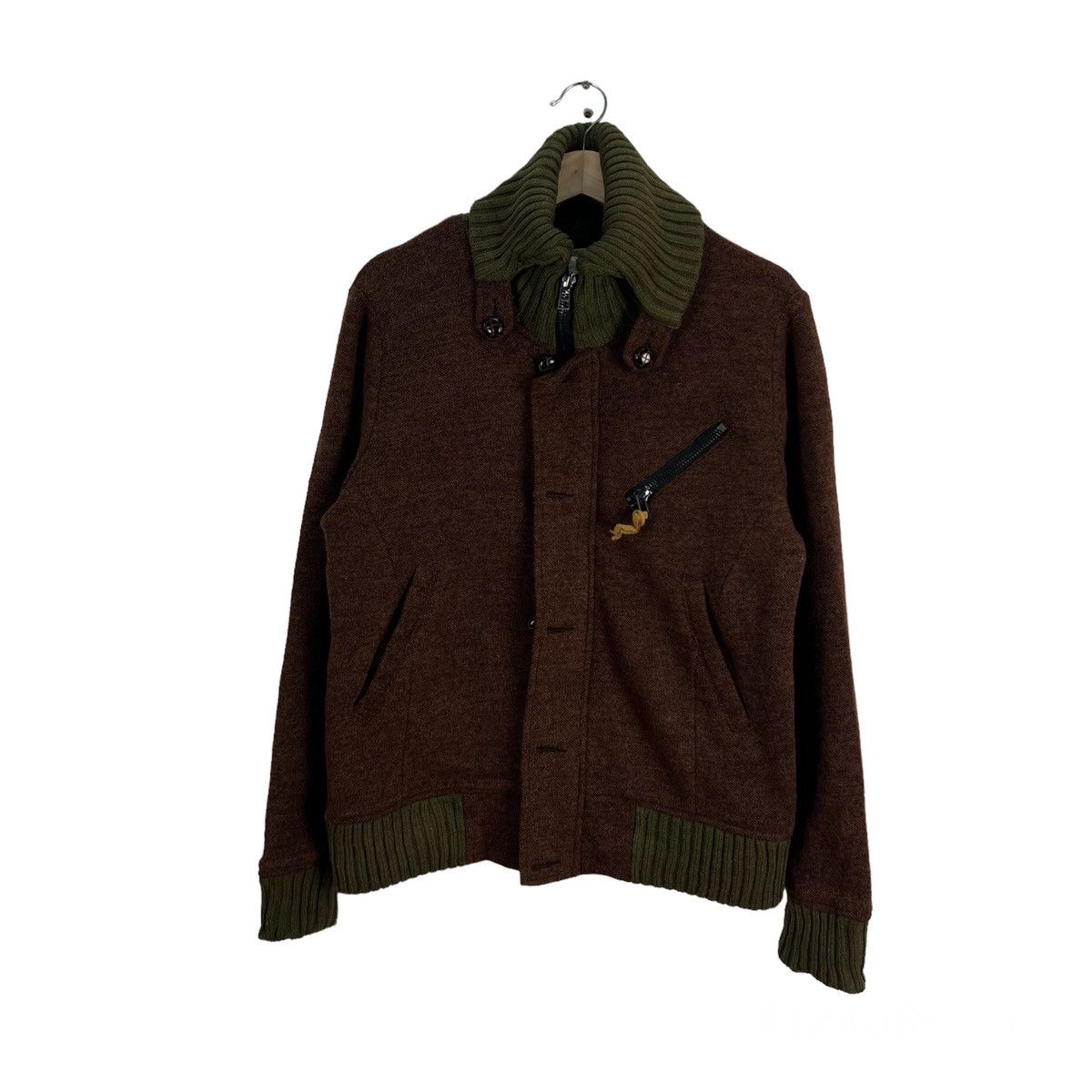 Japanese Brand RARE REVO JAPAN MOUNTAIN JACKET HIGH COLLAR Size US M / EU 48-50 / 2 - 1 Thumbnail