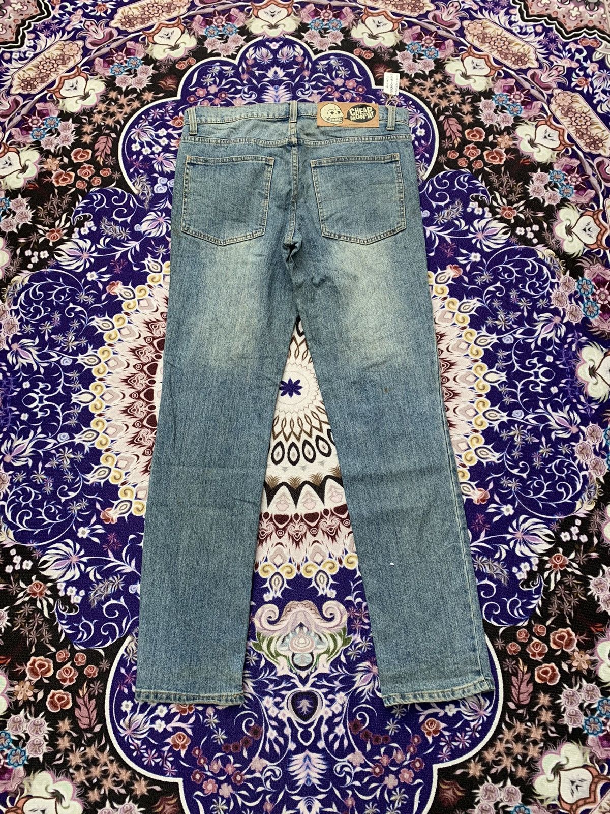 Cheap Monday Cheap Monday Faded Wash Denim Size US 35 - 9 Thumbnail