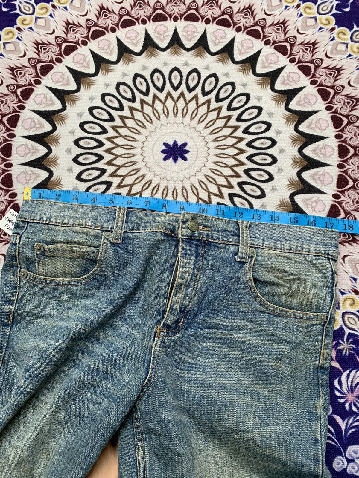 Cheap Monday Cheap Monday Faded Wash Denim Size US 35 - 14 Thumbnail