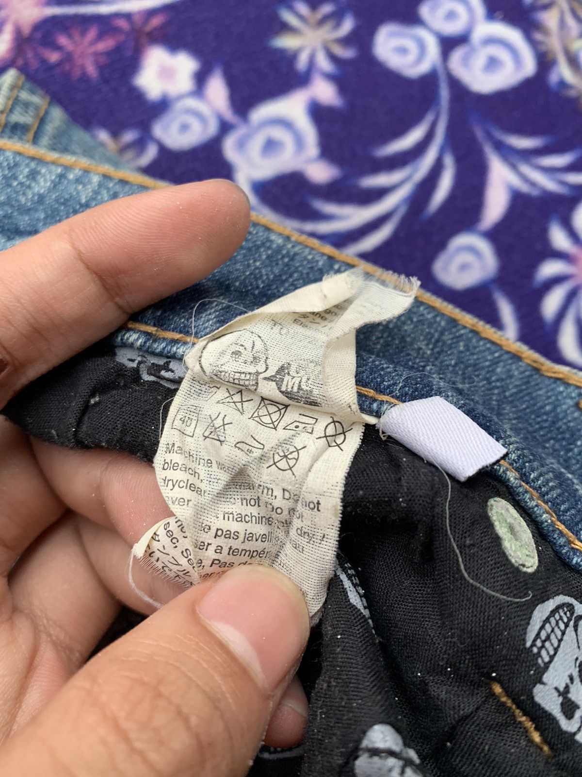 Cheap Monday Cheap Monday Faded Wash Denim Size US 35 - 8 Thumbnail