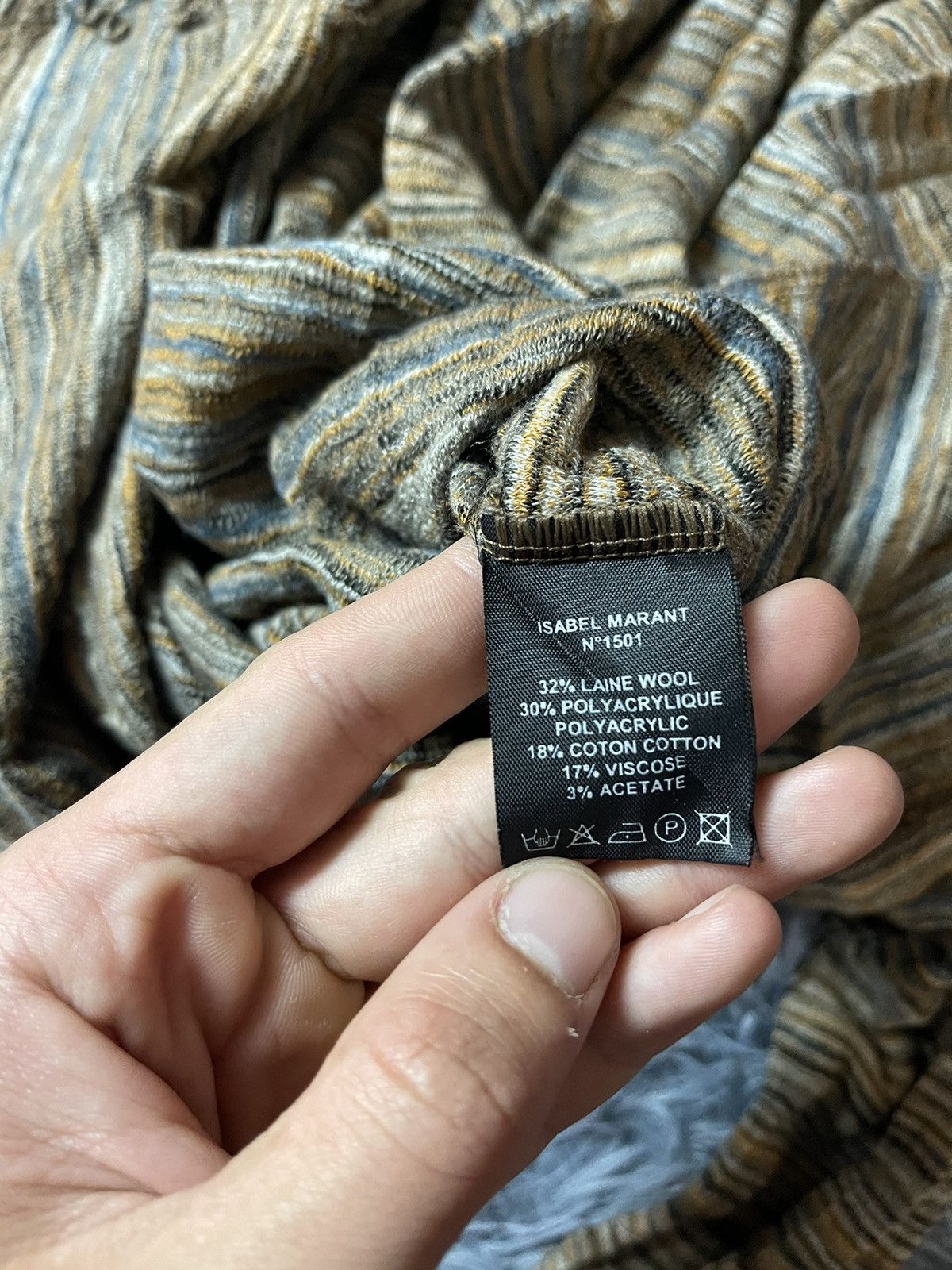 Isabel Marant × Isabel Marant Etoile × Vintage Isabel Marant vintage 90s turtleneck dress wool sweater Size S / US 4 / IT 40 - 6 Thumbnail