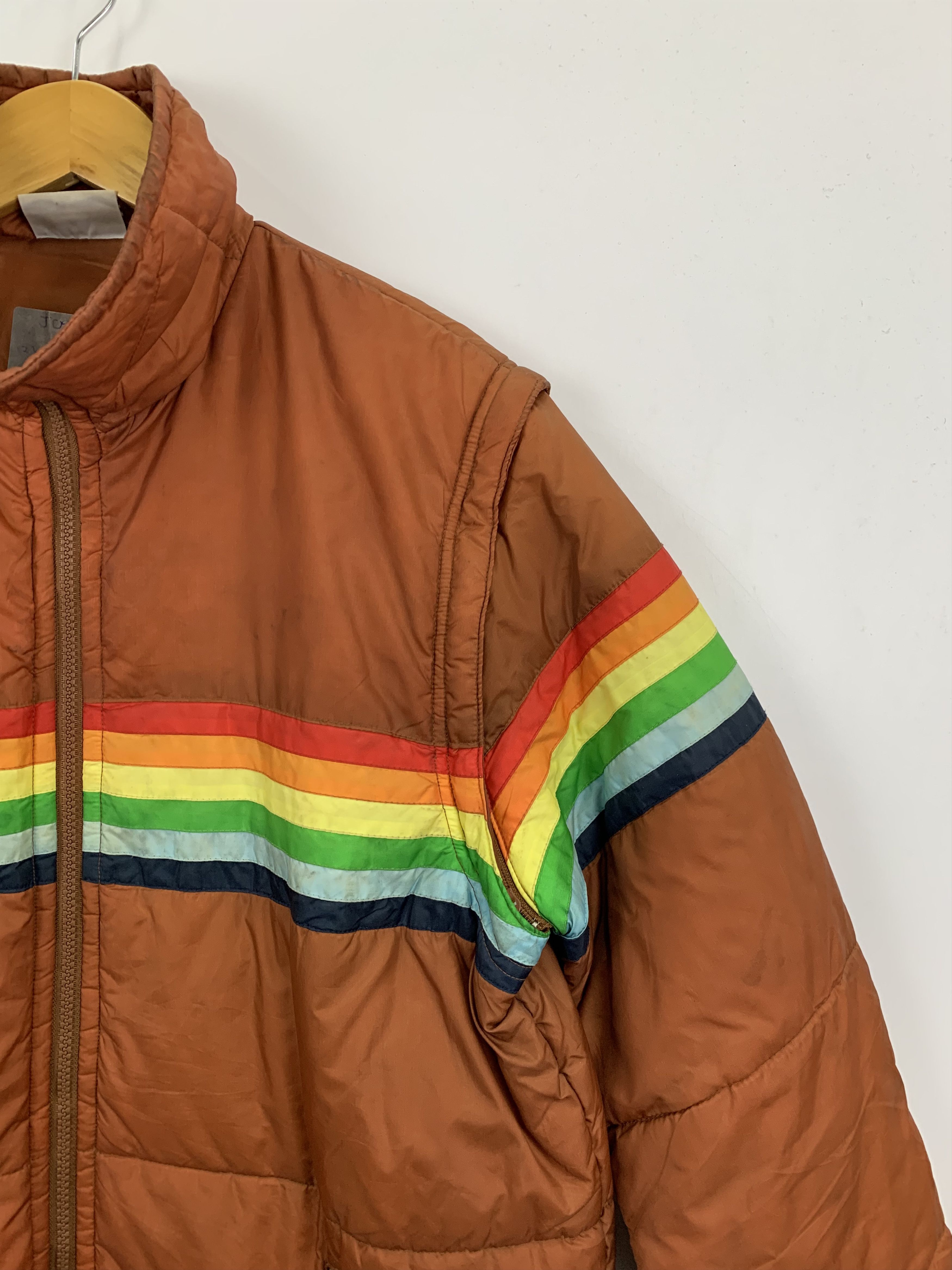 Japanese Brand × Vintage Vintage Japanese Brand Bomber Puffer Jacket Size US L / EU 52-54 / 3 - 6 Thumbnail