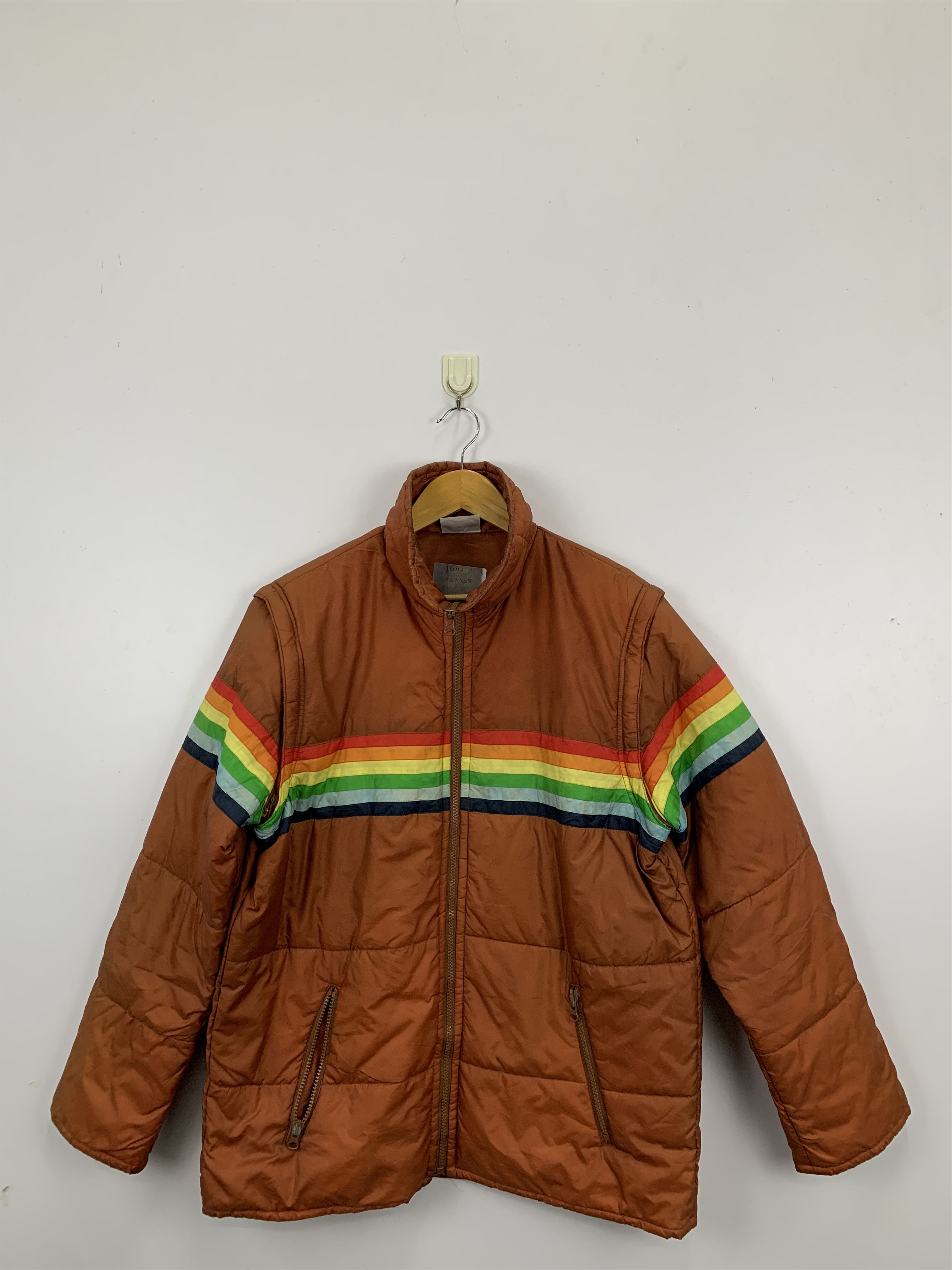 Japanese Brand × Vintage Vintage Japanese Brand Bomber Puffer Jacket Size US L / EU 52-54 / 3 - 1 Thumbnail