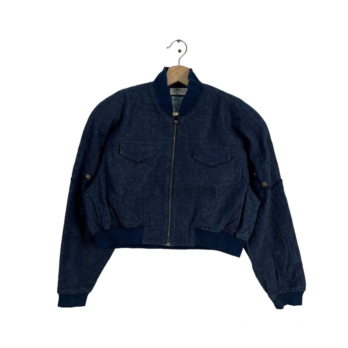 Japanese Brand VINTAGE CROPPED BOMBER JACKET MISS TAKAO JAPAN RARE DESIGN Size M / US 6-8 / IT 42-44 - 1 Thumbnail