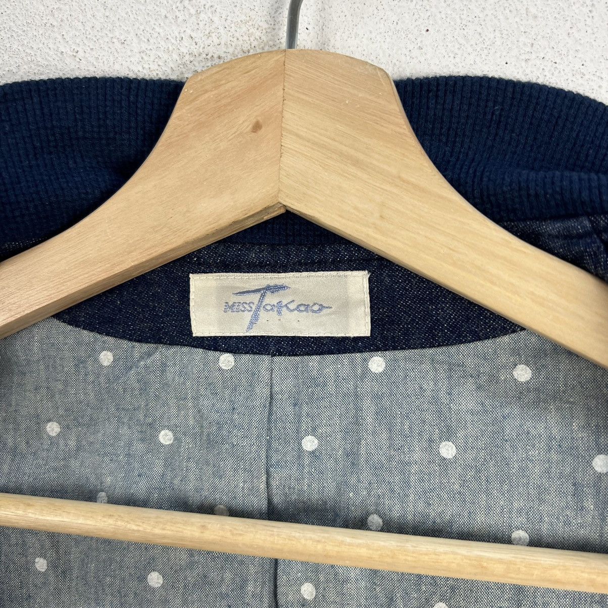 Japanese Brand VINTAGE CROPPED BOMBER JACKET MISS TAKAO JAPAN RARE DESIGN Size M / US 6-8 / IT 42-44 - 9 Thumbnail