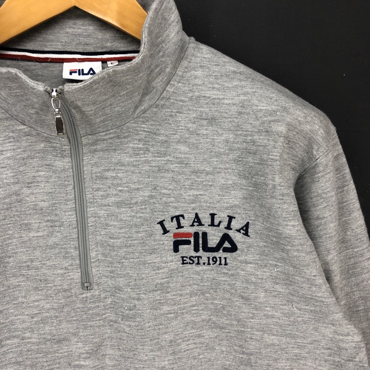 Fila FILA ITALIA Turtle Neck Sweatshirt #1421-51 Size US M / EU 48-50 / 2 - 2 Thumbnail